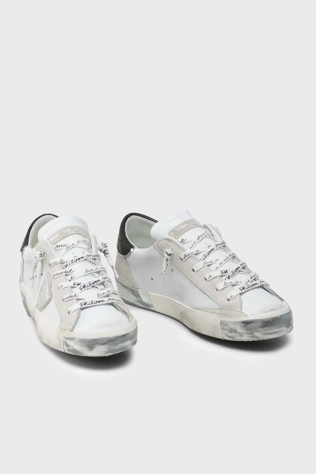 Philippe Model Logolu Sneaker Bayan Ayakkabı PRLDMA02MA02 BEYAZ - 3