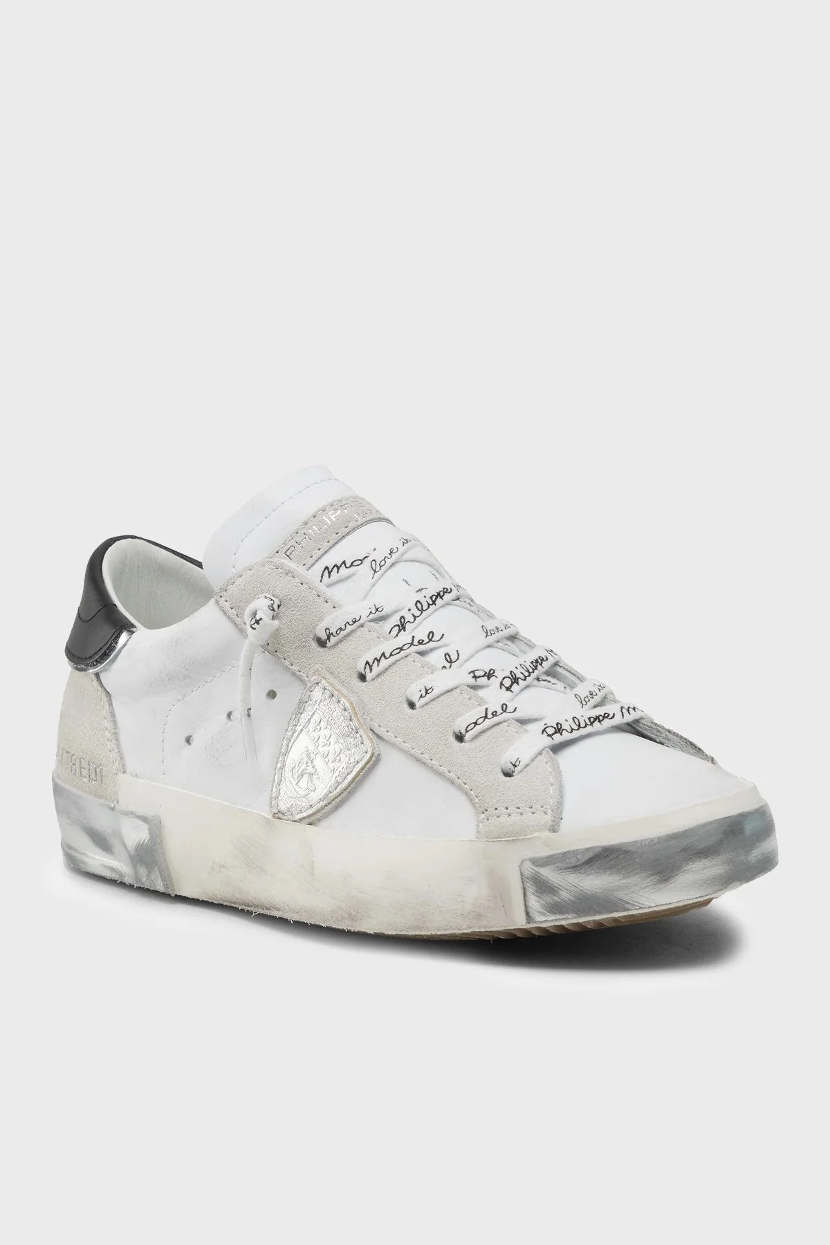 Philippe Model Logolu Sneaker Bayan Ayakkabı PRLDMA02MA02 BEYAZ - 4