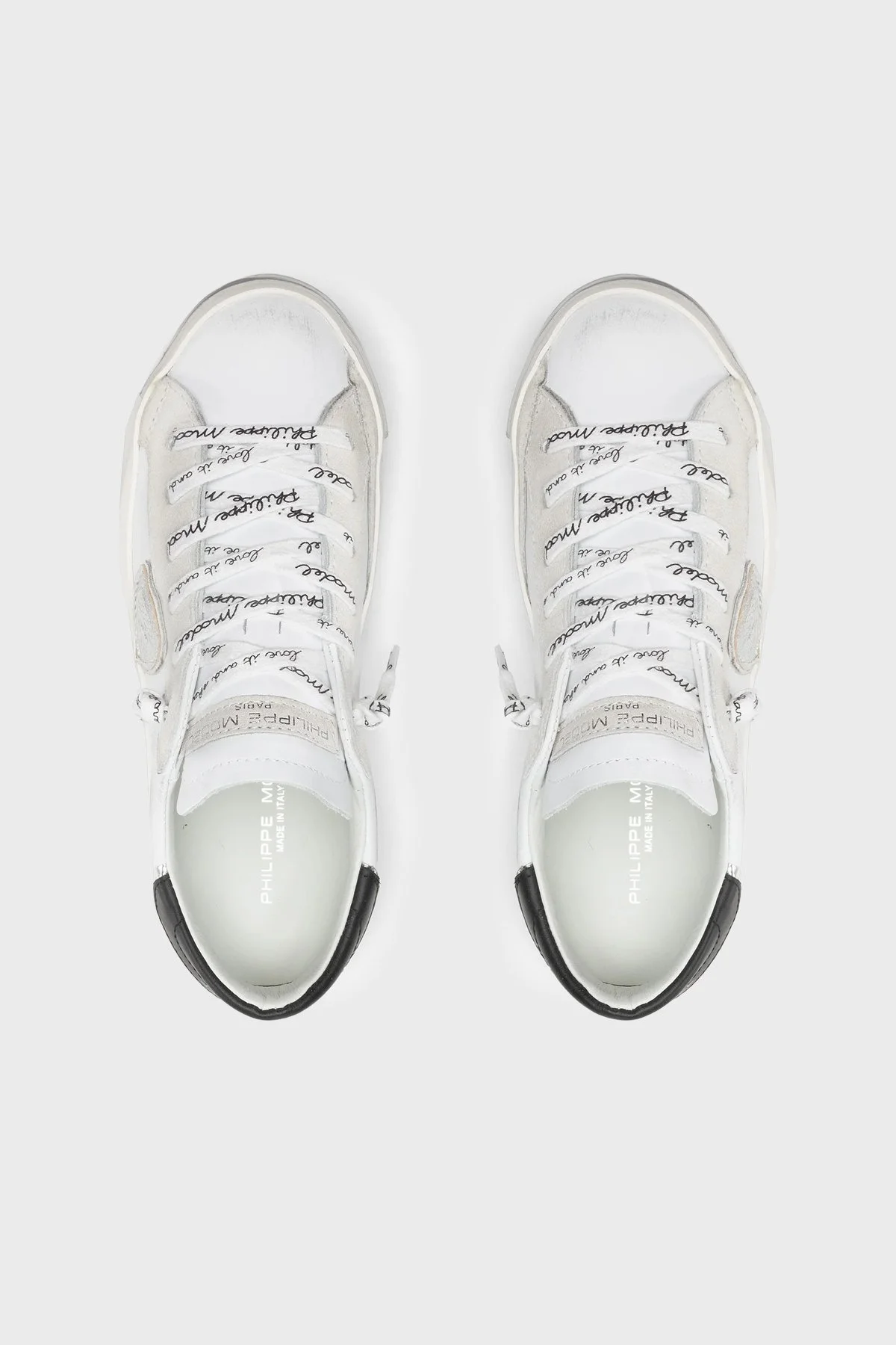 Philippe Model Logolu Sneaker Bayan Ayakkabı PRLDMA02MA02 BEYAZ - 5