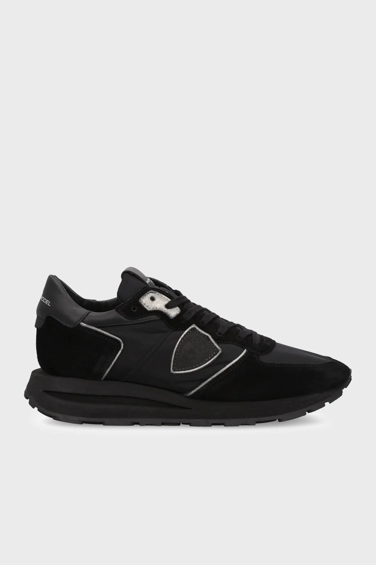 Philippe Model Süet Detaylı Sneaker Erkek Ayakkabı TKLUN001 Siyah - 1