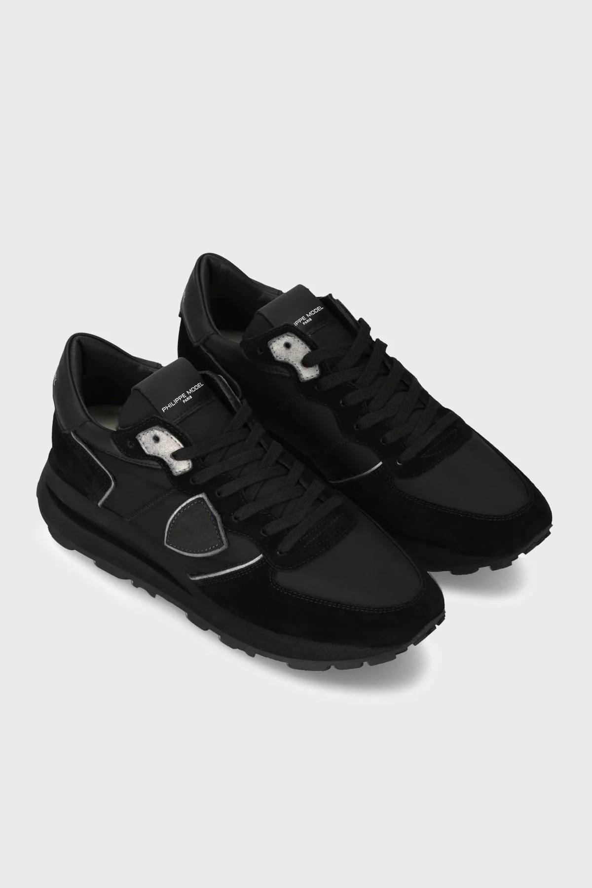 Philippe Model Süet Detaylı Sneaker Erkek Ayakkabı TKLUN001 Siyah - 2