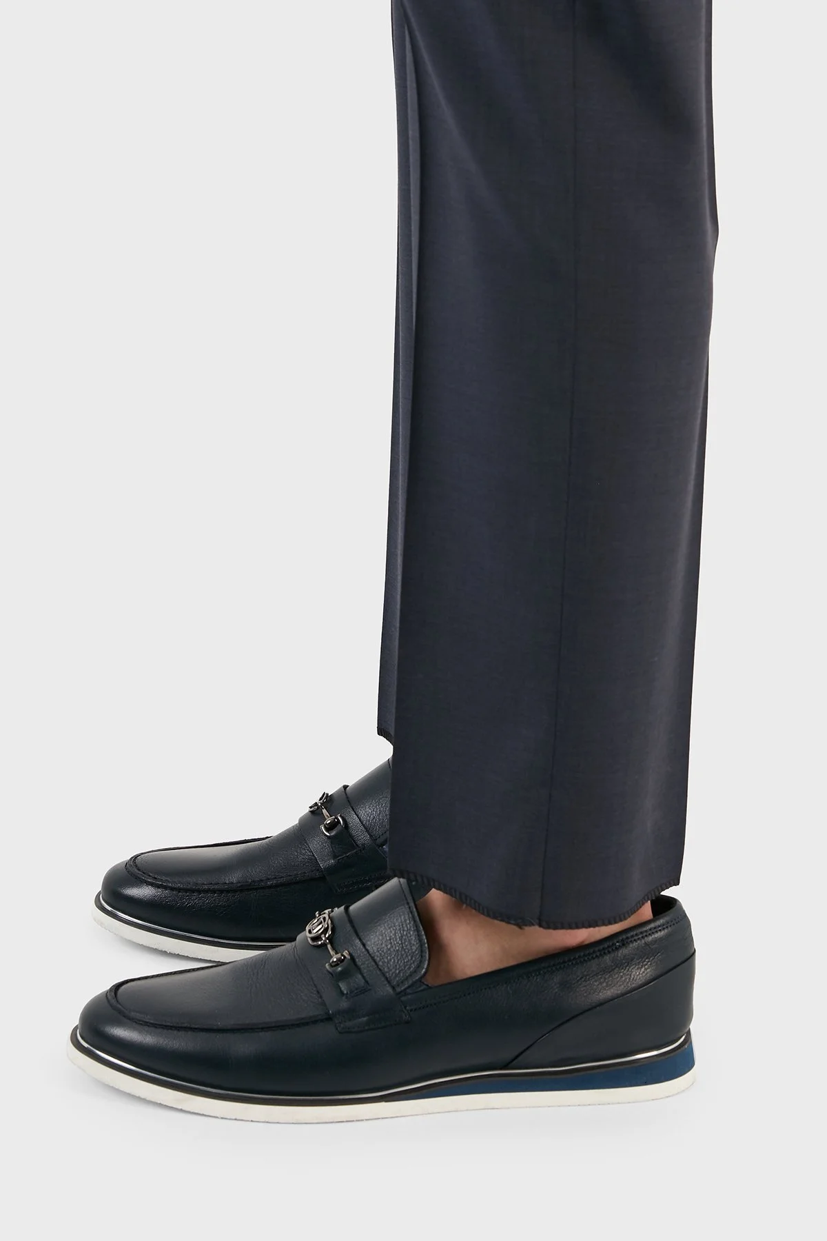 Pienza Yünlü Klasik Kumaş Erkek Pantolon ZOX2281502C68 LACİVERT - 10