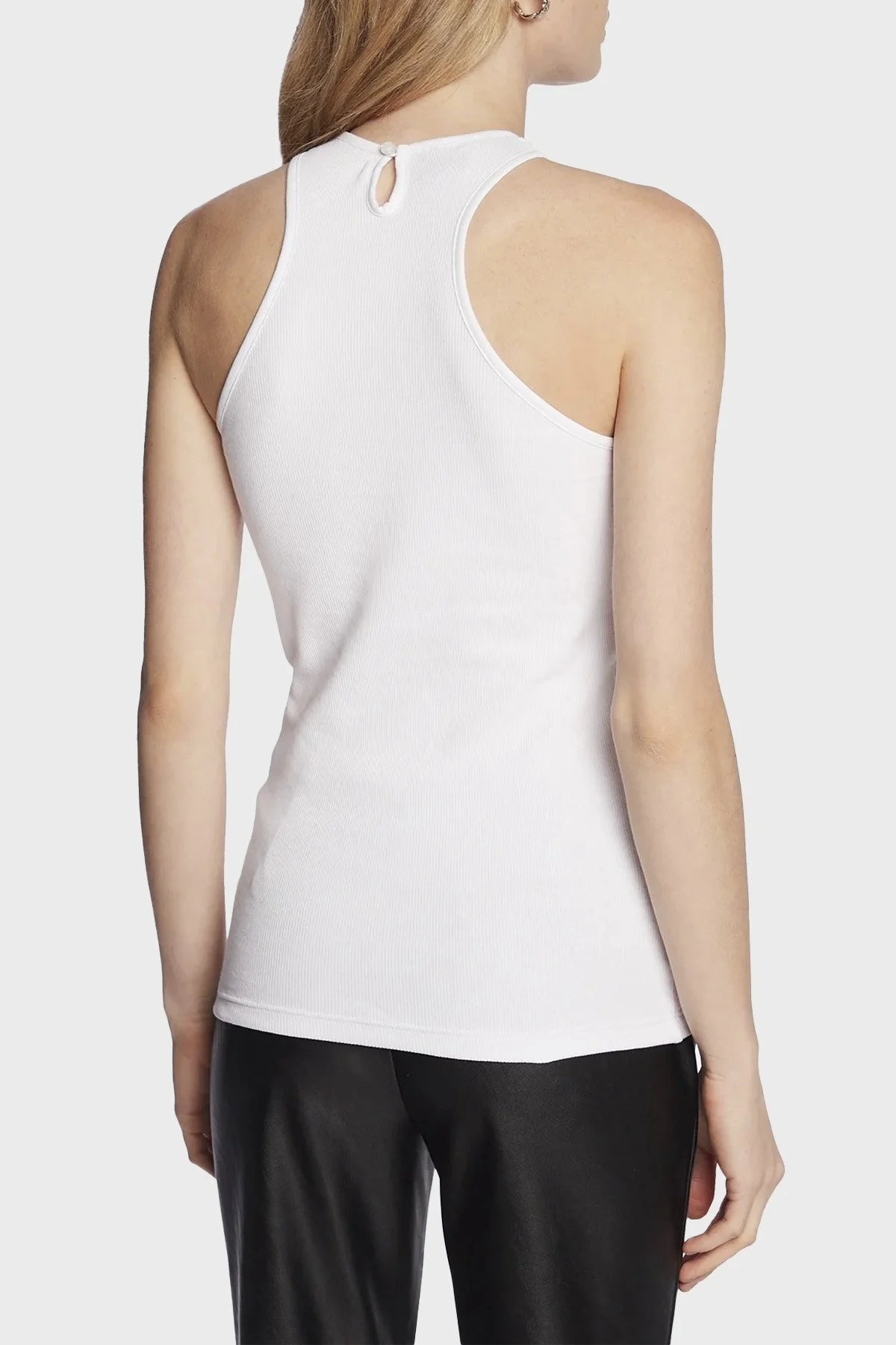 Pinko % 100 Pamuk Regular Fit Bayan Top 100806 A0PU Z04 BEYAZ - 3