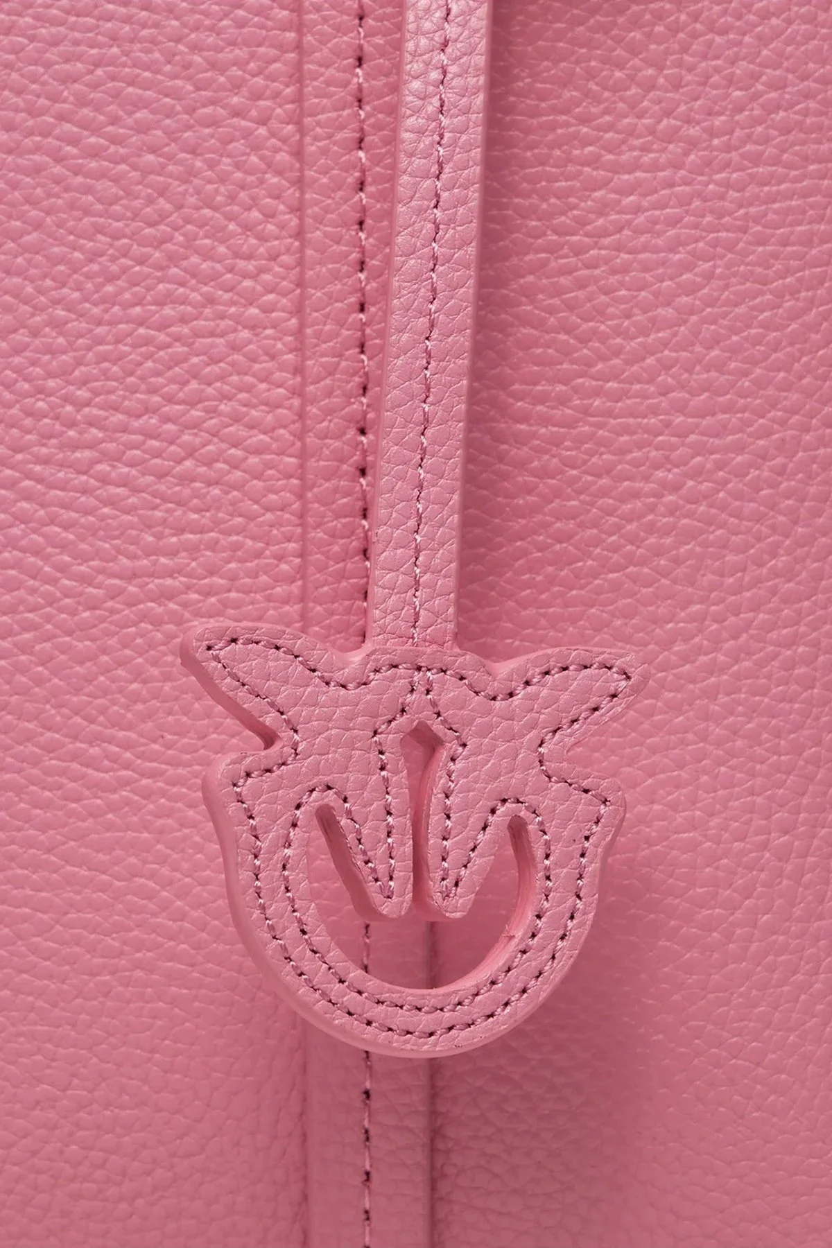 Pinko Çıkarılabilir ve Ayarlanabilir Omuz Askılı Hakiki Deri Bayan Çanta 102833 A1LF P31Q PEMBE - 2