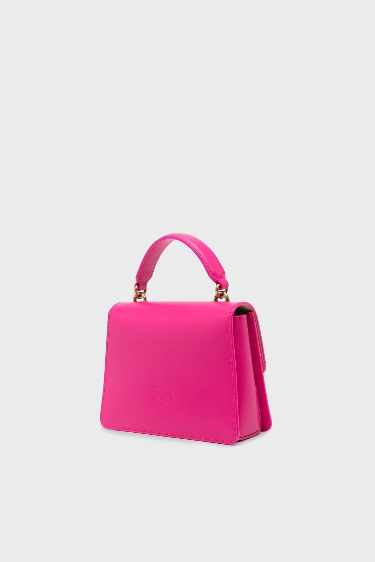 Pinko Çıkarılabilir Zincir Askılı Hakiki Deri Bayan Çanta 100071 A0F1 N17Q PEMBE - 4