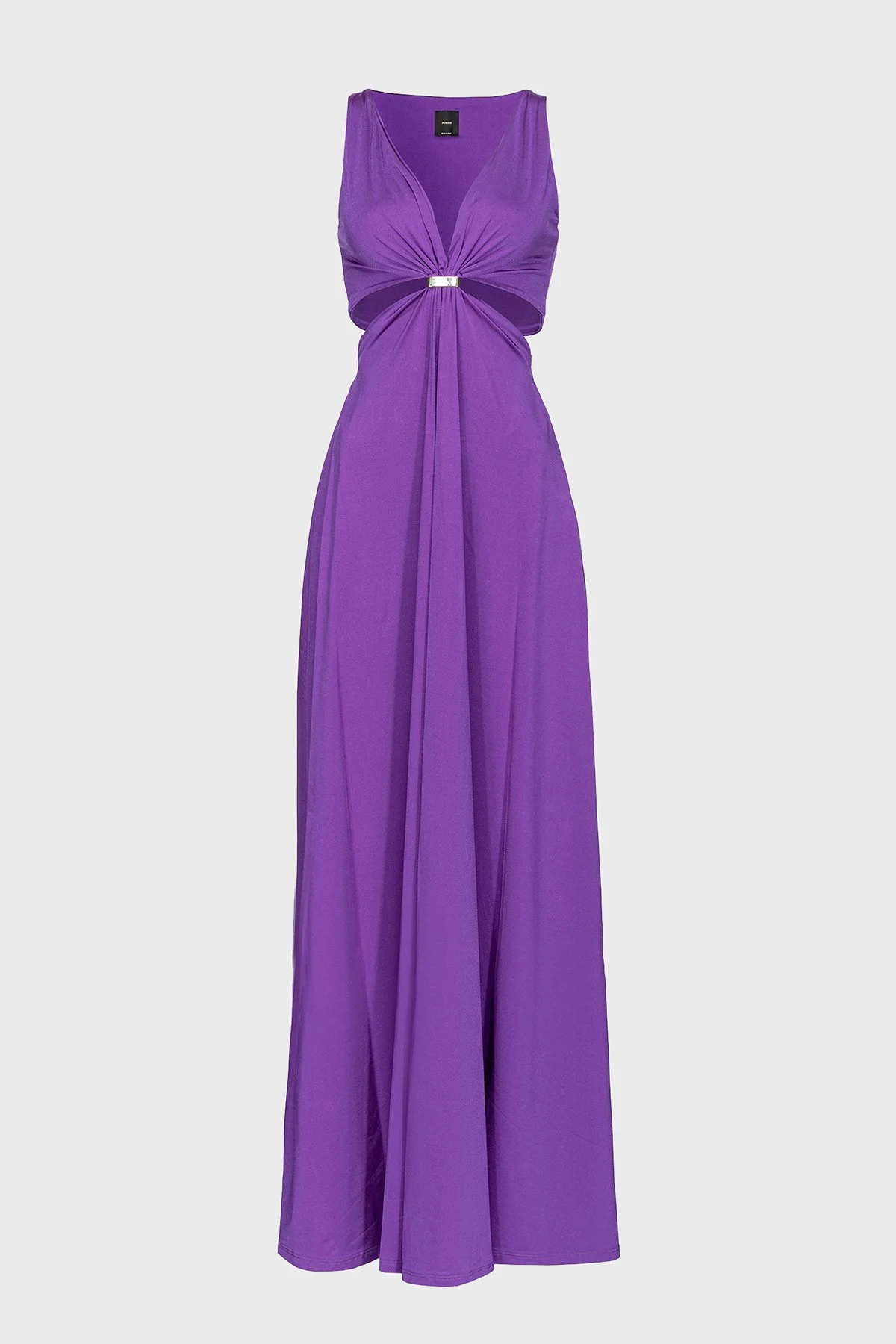 Pinko Cut Out Detaylı Regular Fit Uzun Kadın Elbise 100932 A0RM WWD MOR - 6