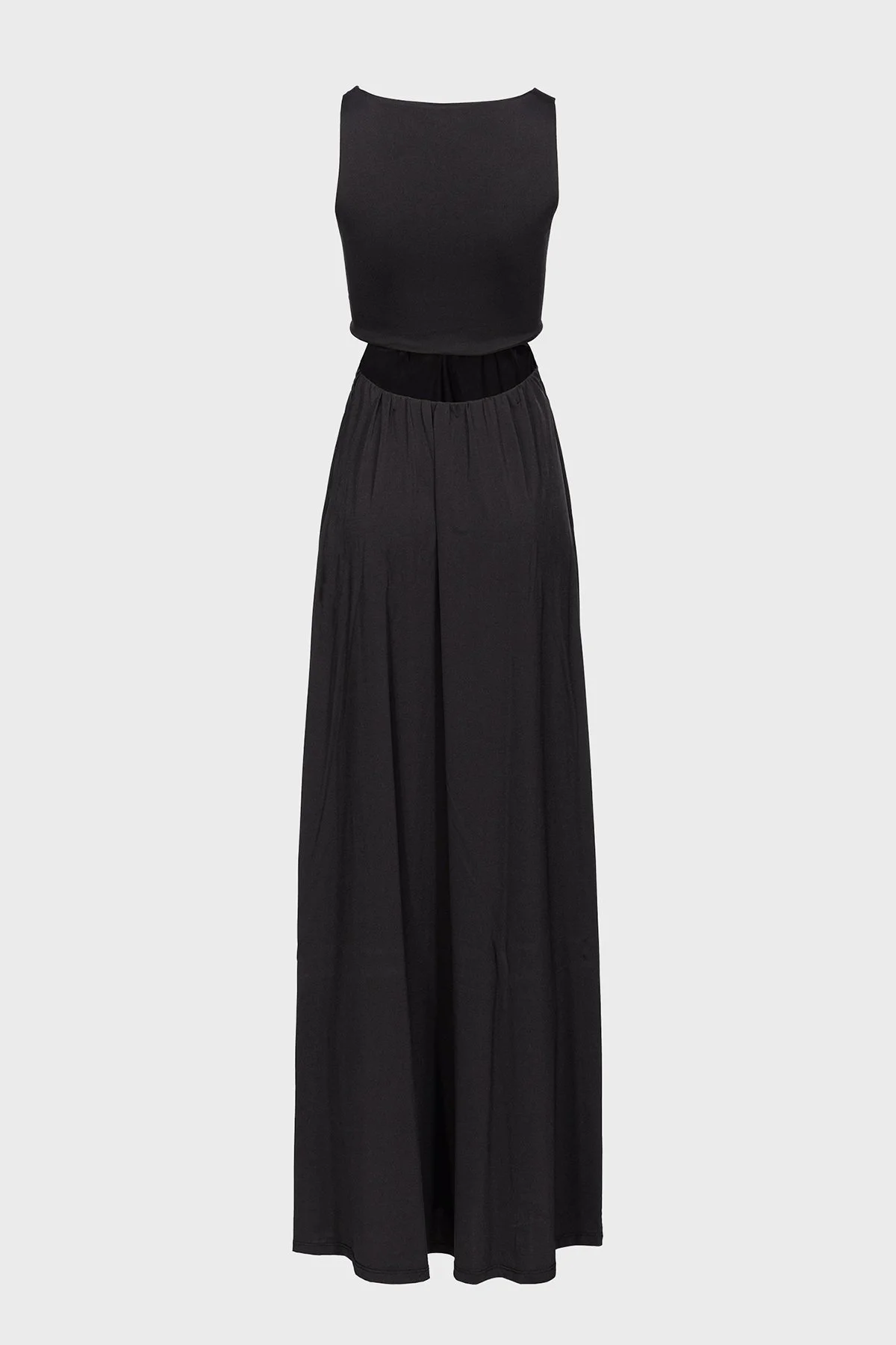 Pinko Cut Out Detaylı Regular Fit Uzun Bayan Elbise 100932 A0RM Z99 SİYAH - 14