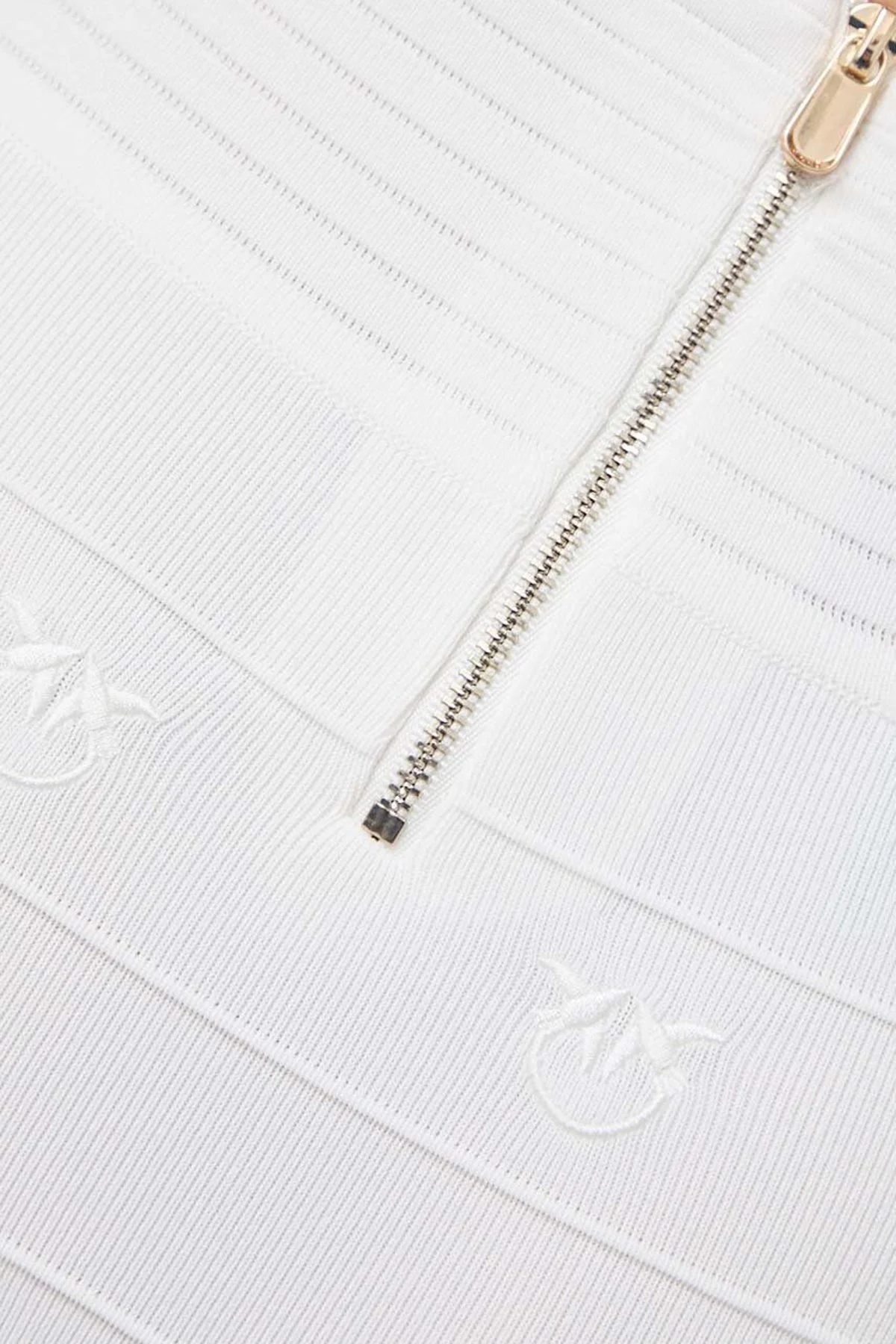 Pinko Düğme Detaylı Yüksek Bel Midi Boy Kalem Bayan Etek 102883A1LKZ04 BEYAZ - 10