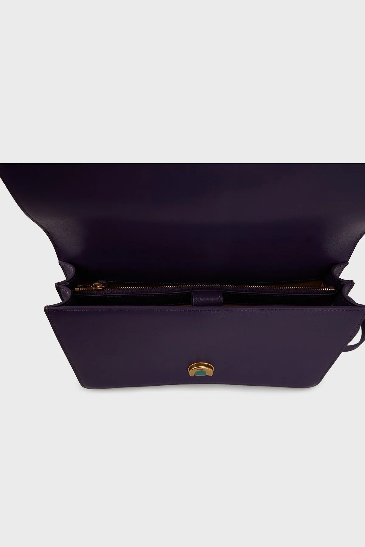 Pinko Hakiki Deri Zincirli Omuz Askılı Bayan Çanta 100941 A0F1 W84Q MOR - 2