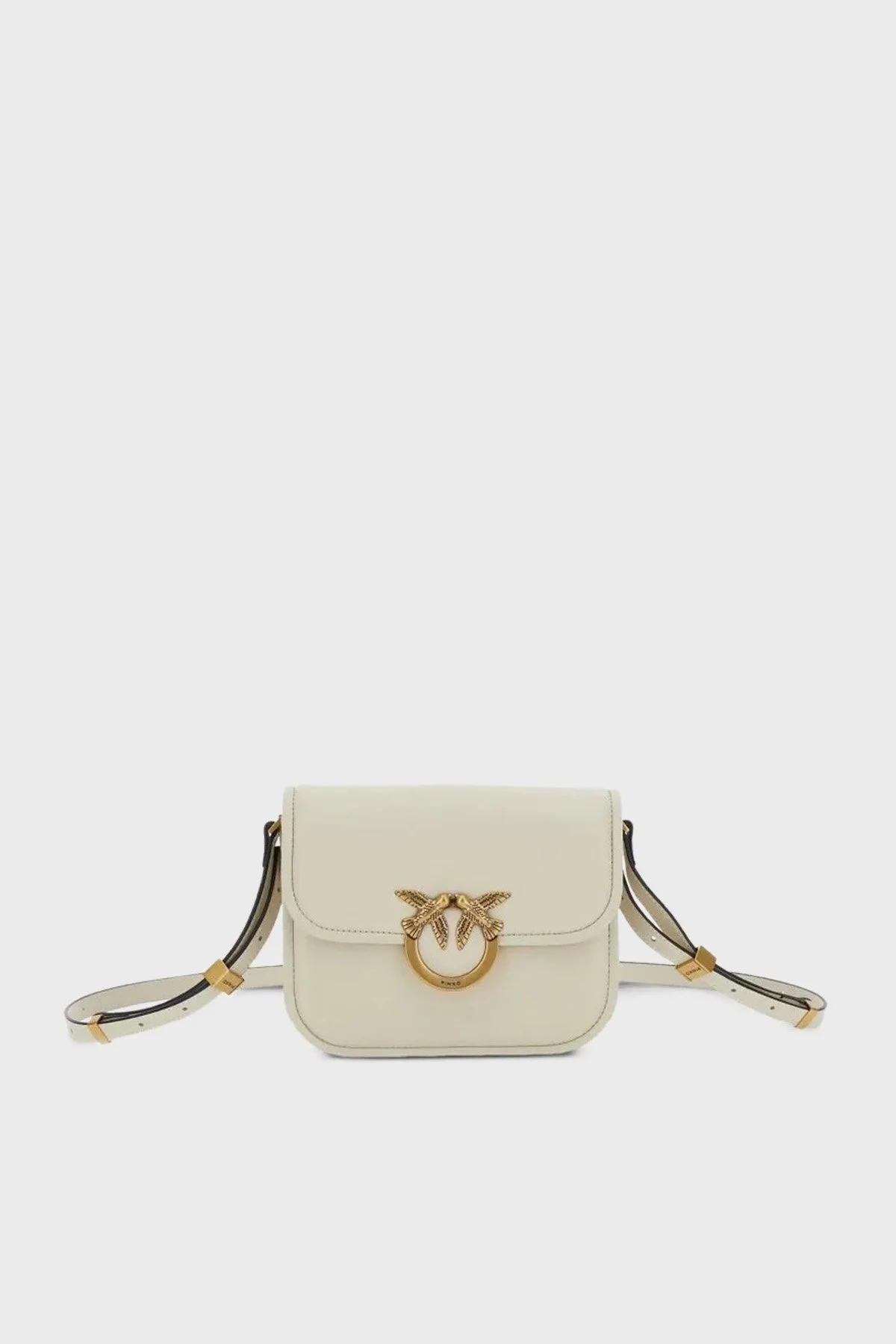 Pinko Logolu Ayarlanabilir Askılı Bayan Çanta 104297 A26L Z14Q BEYAZ - 4