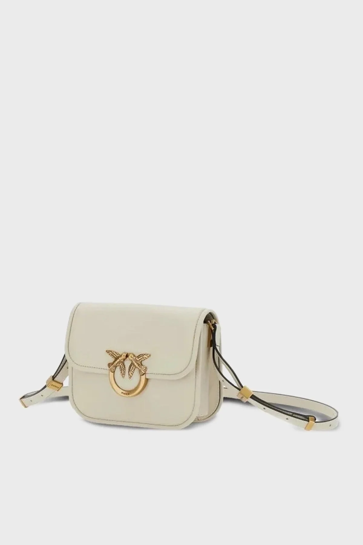 Pinko Logolu Ayarlanabilir Askılı Bayan Çanta 104297 A26L Z14Q BEYAZ - 6