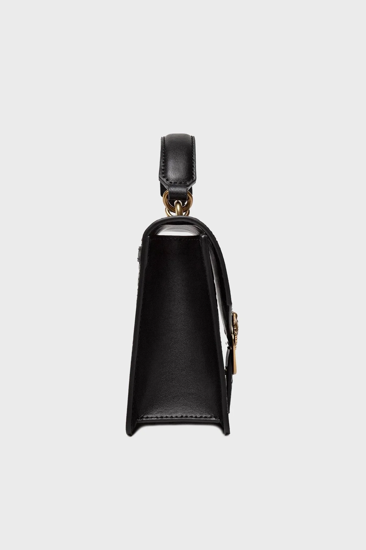 Pinko Logolu Çıkarılabilir Omuz Askılı % 100 Deri Bayan Çanta 1P22VP A042 Z99Q SİYAH - 4