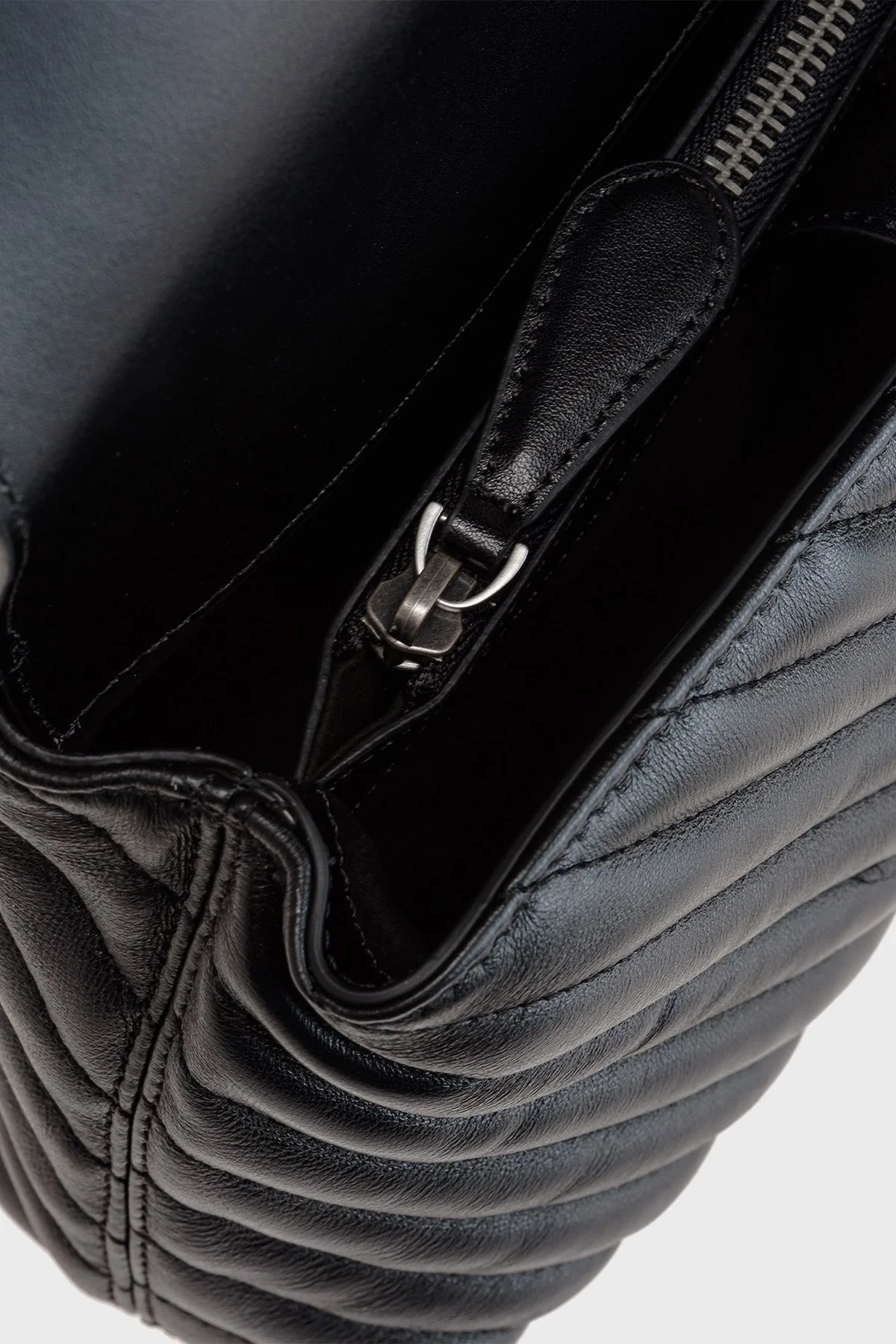 Pinko Logolu Çıkarılabilir Zincir Askılı % 100 Deri Bayan Çanta 1P22UM A03Z Z99O SİYAH - 8