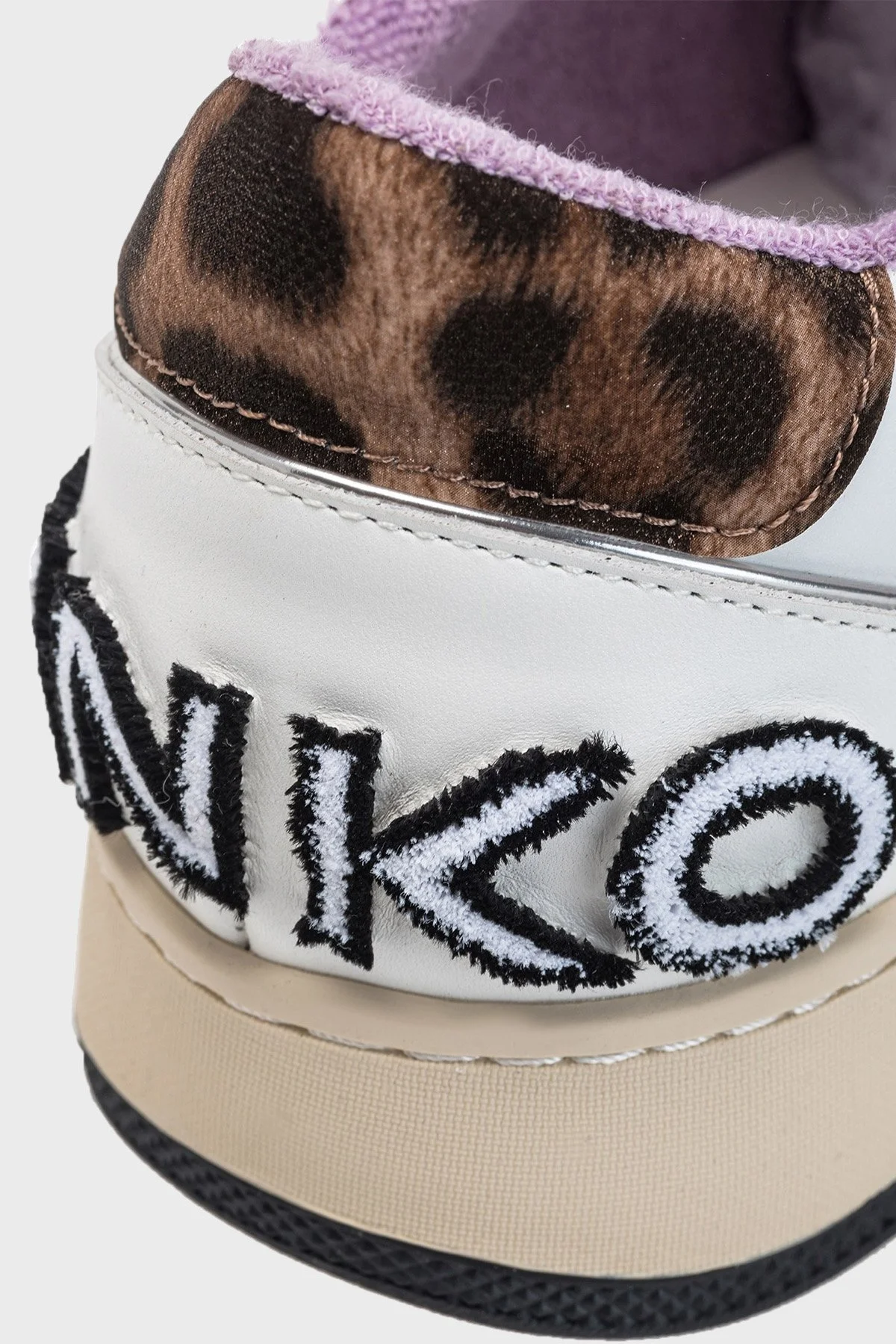 Pinko Logolu Deri Sneaker Bayan Ayakkabı 100901 A0NY ZC7 BEYAZ - 5