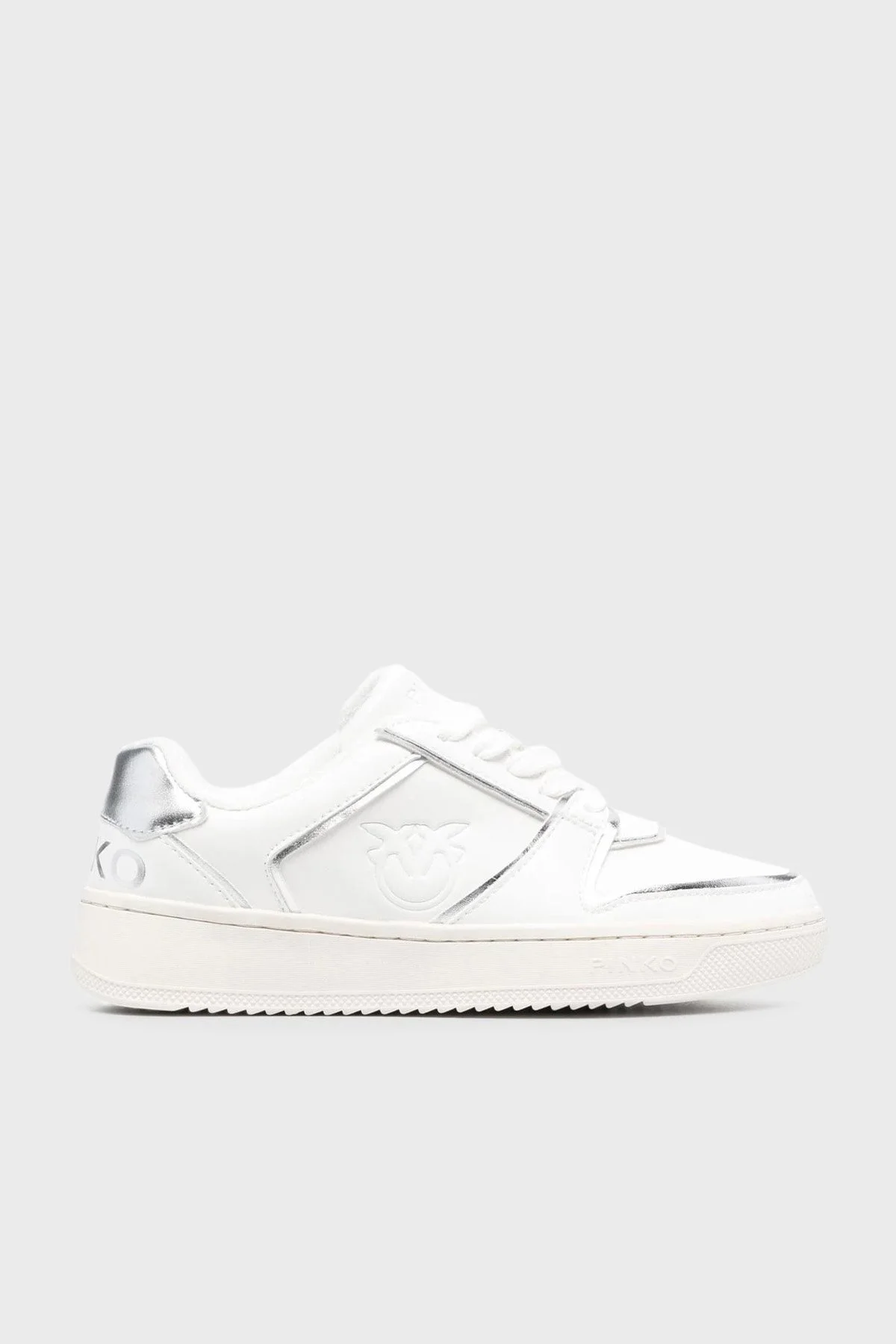 Pinko Logolu Sneaker Bayan Ayakkabı 101226 A0VK ZI6 BEYAZ - 1
