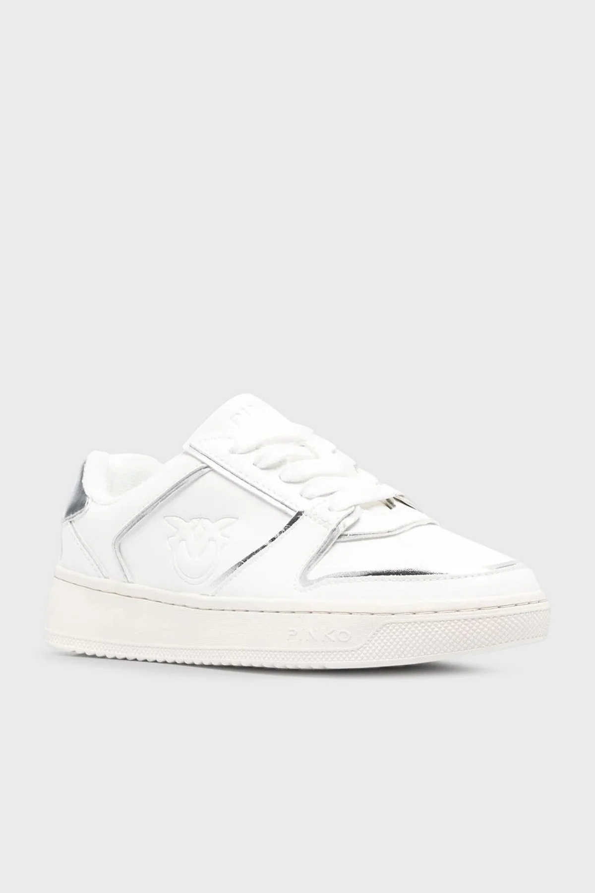 Pinko Logolu Sneaker Bayan Ayakkabı 101226 A0VK ZI6 BEYAZ - 2