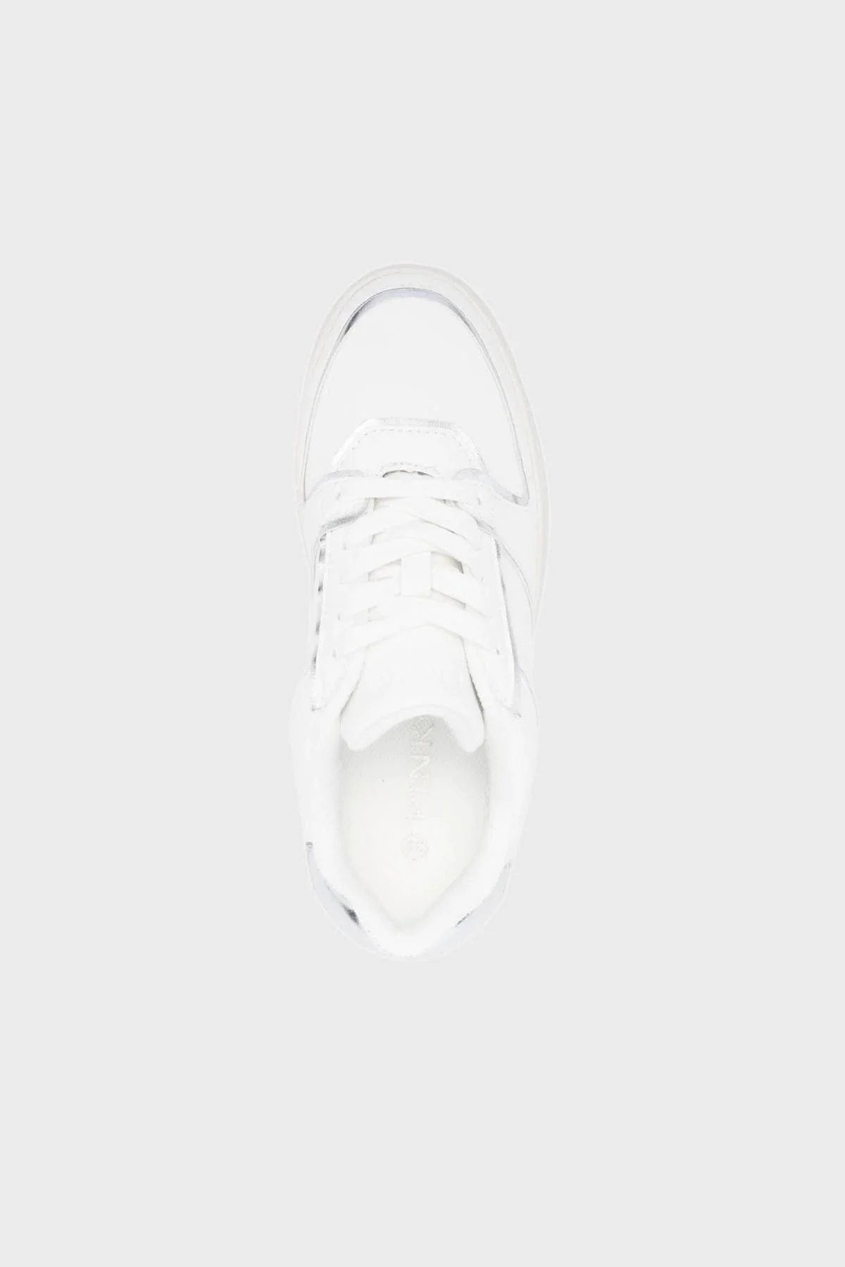 Pinko Logolu Sneaker Bayan Ayakkabı 101226 A0VK ZI6 BEYAZ - 4
