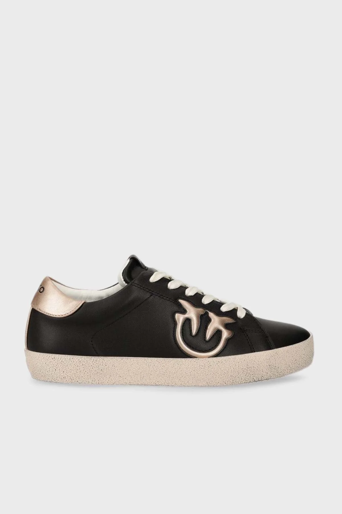 Pinko Logolu Sneaker Bayan Ayakkabı 101631 A12S ZH2 SİYAH - 1