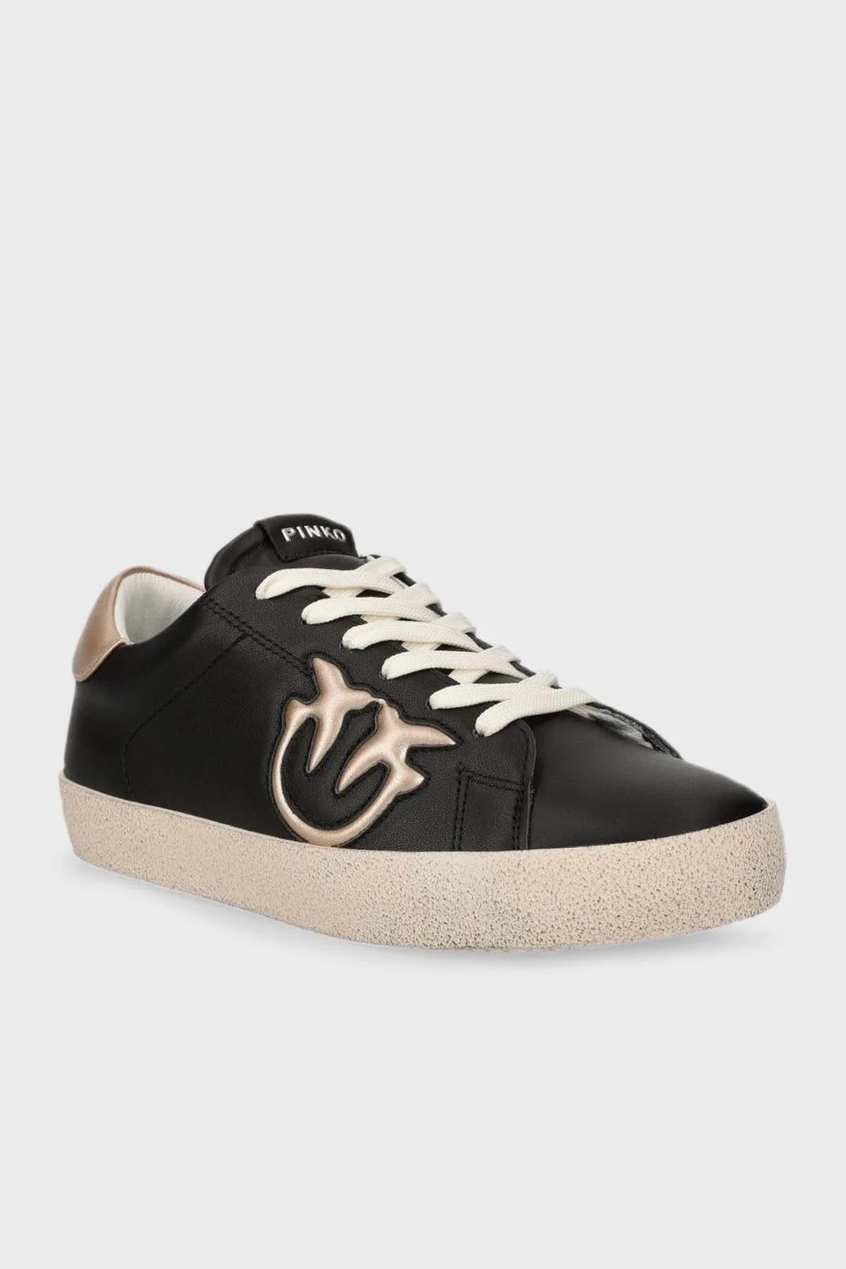Pinko Logolu Sneaker Bayan Ayakkabı 101631 A12S ZH2 SİYAH - 2