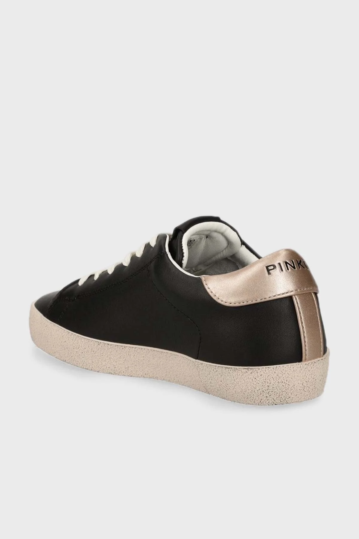 Pinko Logolu Sneaker Bayan Ayakkabı 101631 A12S ZH2 SİYAH - 3
