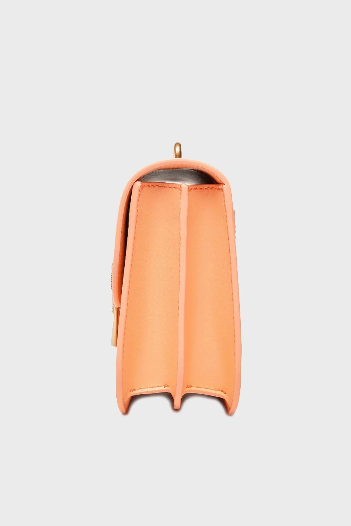 Pinko Logolu Zincir Askılı % 100 Deri Bayan Çanta 1P22L1 Y7SP O66Q PUDRA - 6