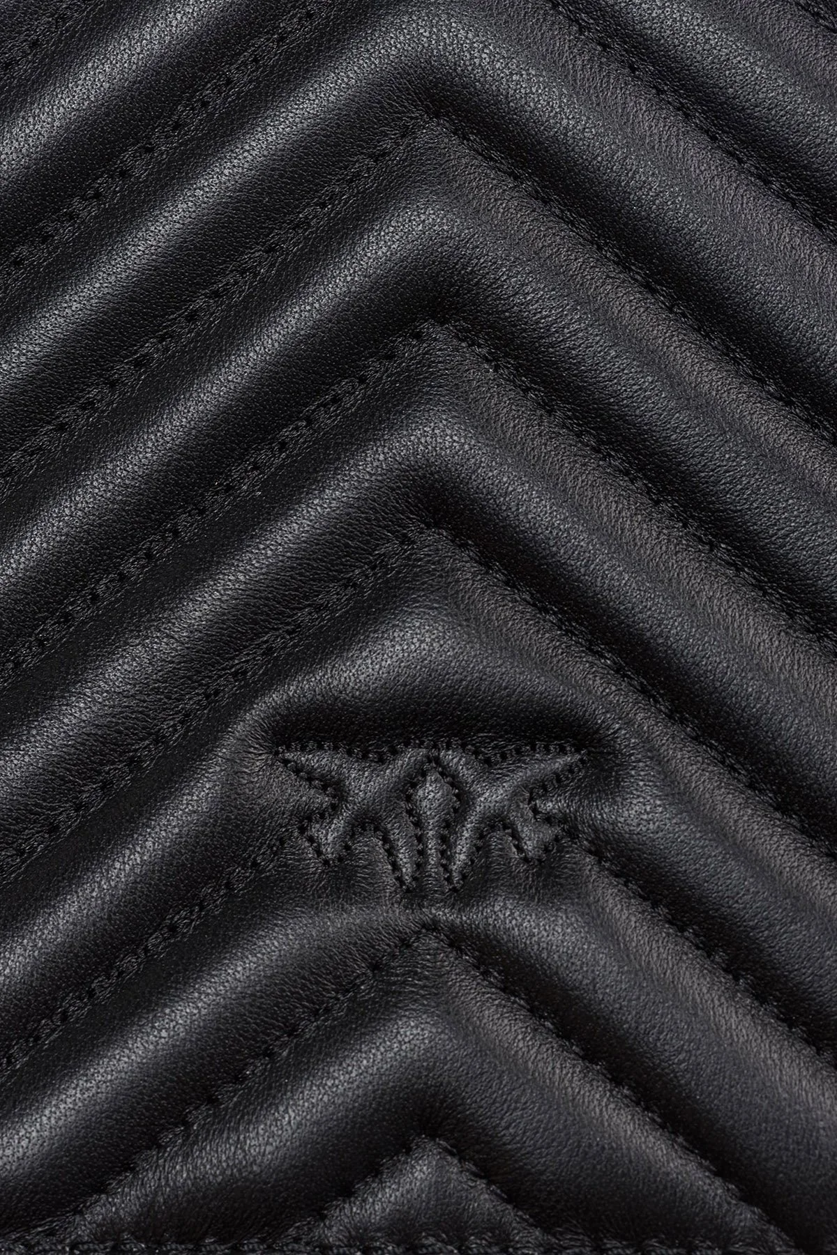 Pinko Logolu Zincir Askılı Deri Bayan Çanta 100063 A0GK Z99Q SİYAH - 5