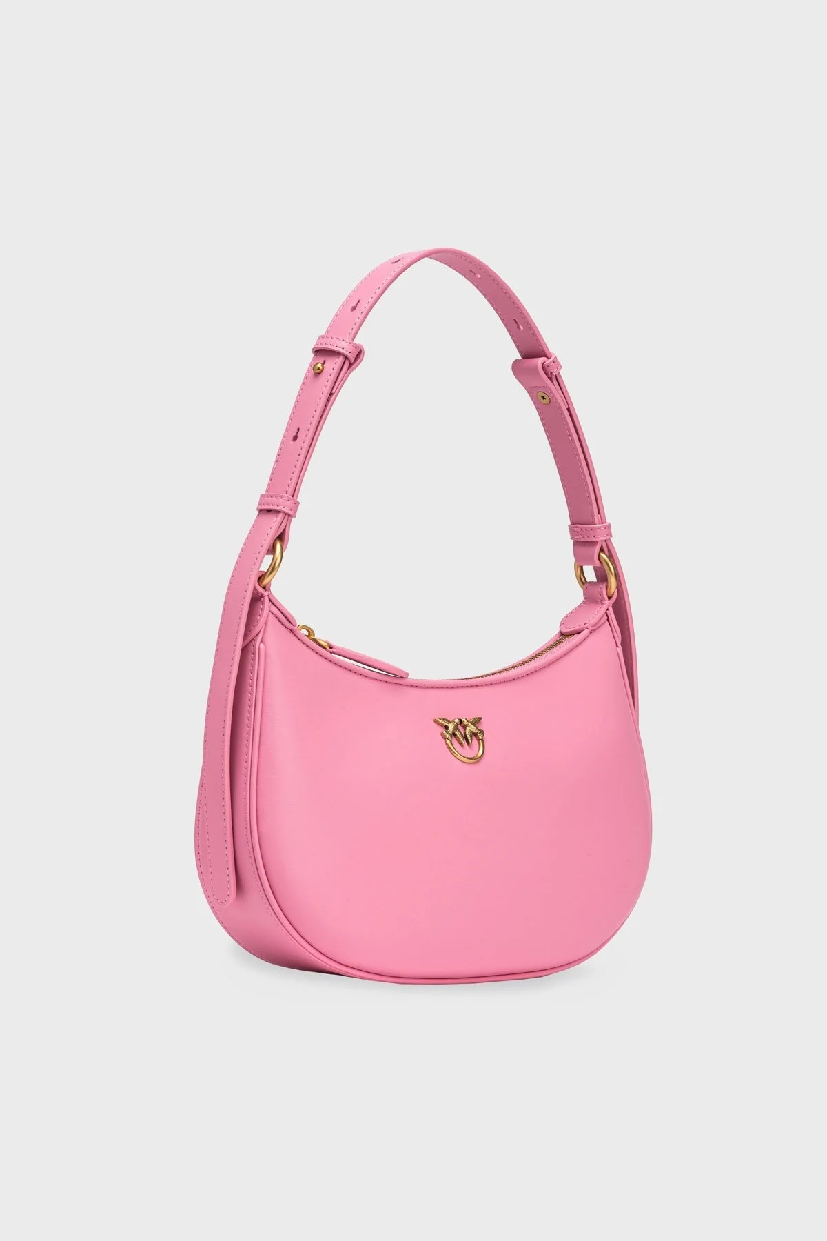 Pinko Omuz Askılı Hakiki Deri Bayan Çanta 102790 A0F1 P31Q PEMBE - 3
