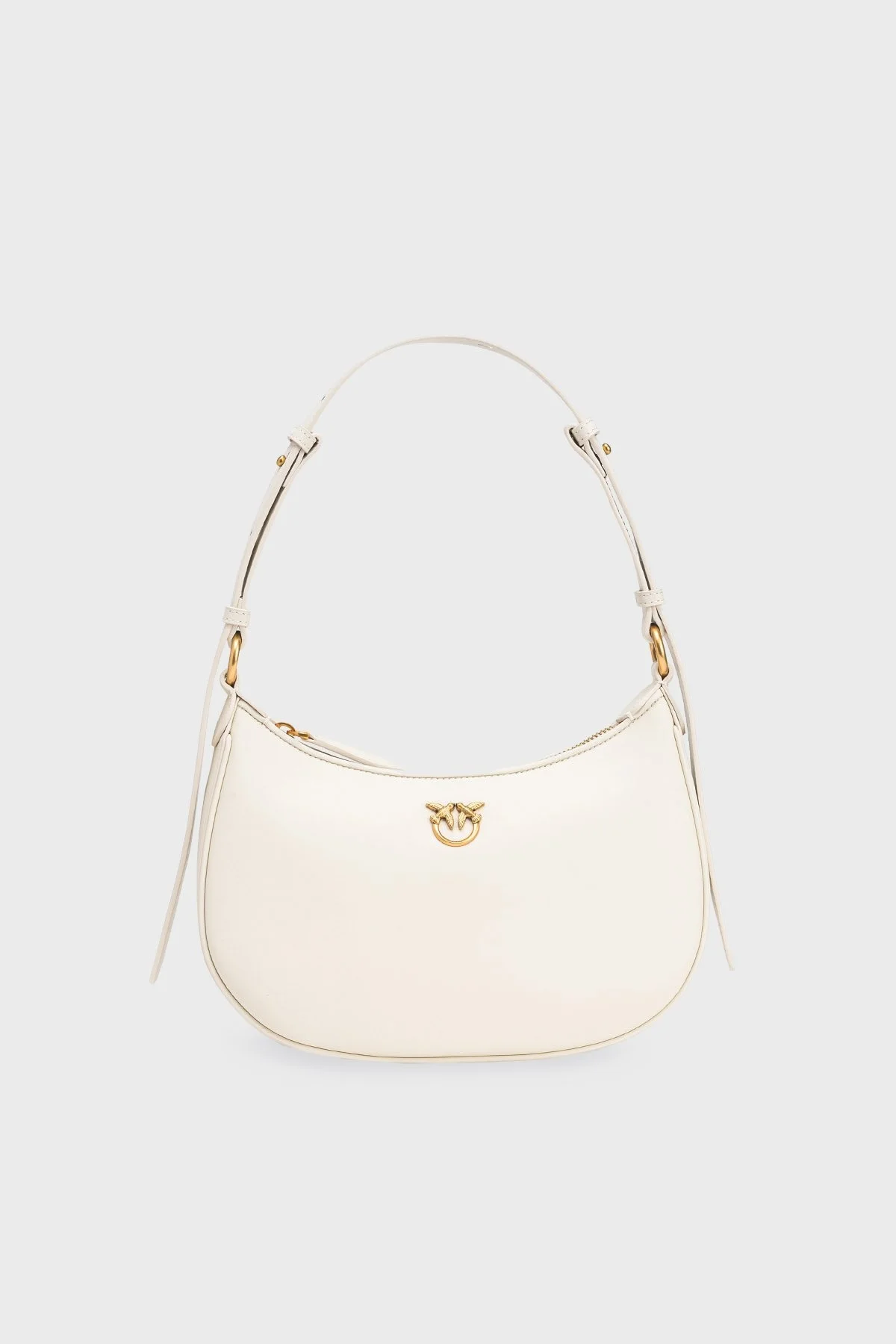 Pinko Omuz Askılı Hakiki Deri Bayan Çanta 102790 A0F1 Z14Q BEYAZ - 1