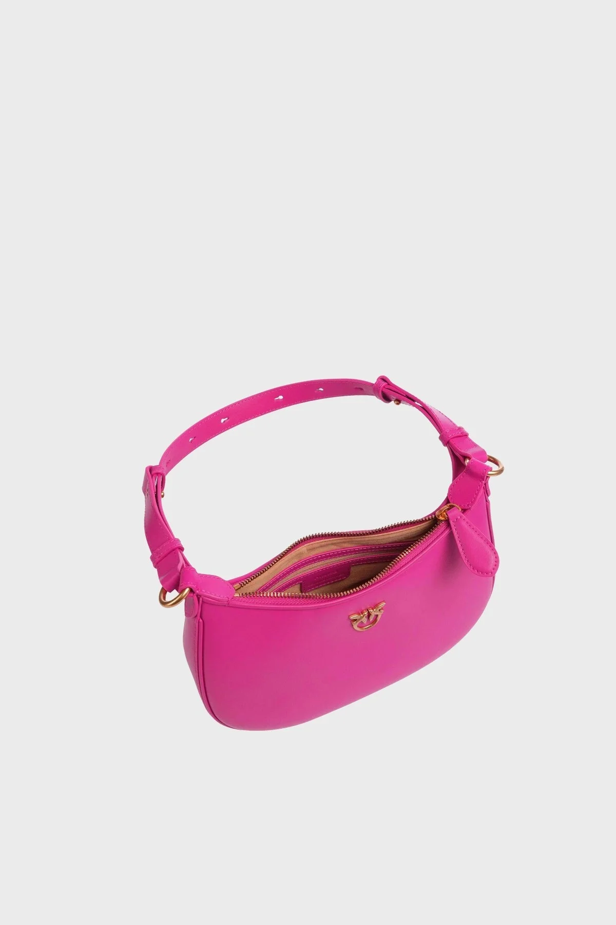 Pinko Omuz Askılı Hakiki Deri Bayan Çanta 102790A0F1N17Q PEMBE - 3
