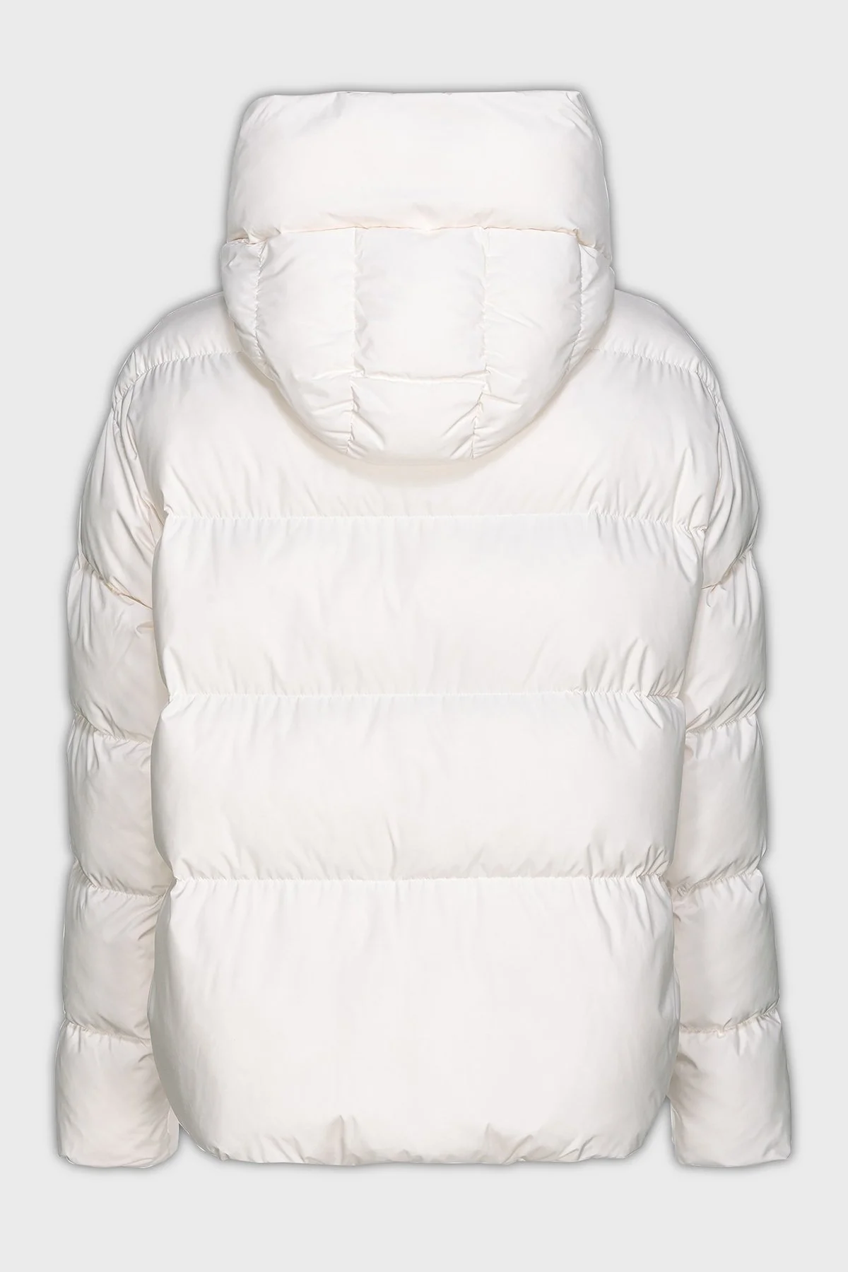 Pinko Regular Fit Kapüşonlu Şişme Bayan Mont 101602 A11N Z07 BEYAZ - 6