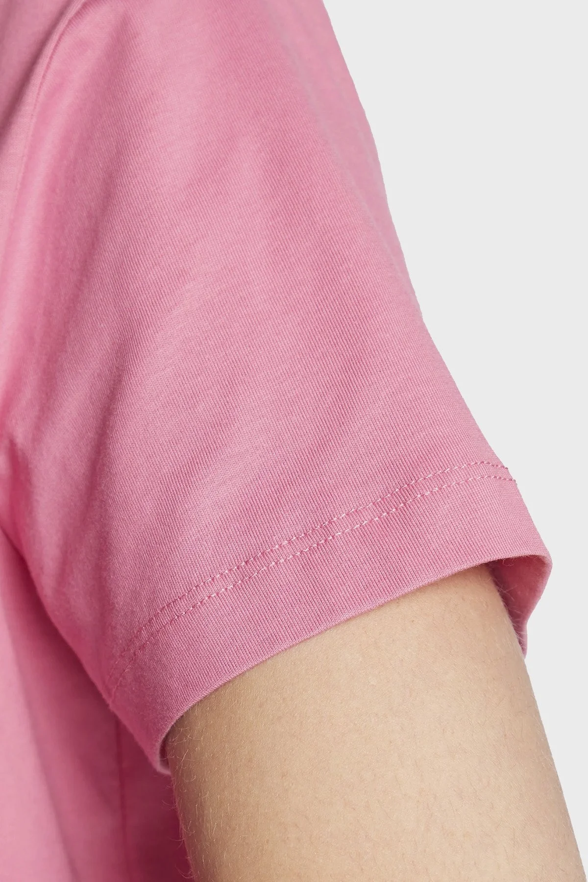 Pinko Taşlı Logo Bisiklet Yaka % 100 Pamuk Regular Fit Bayan T Shirt 100535 A0MA N50 PEMBE - 4