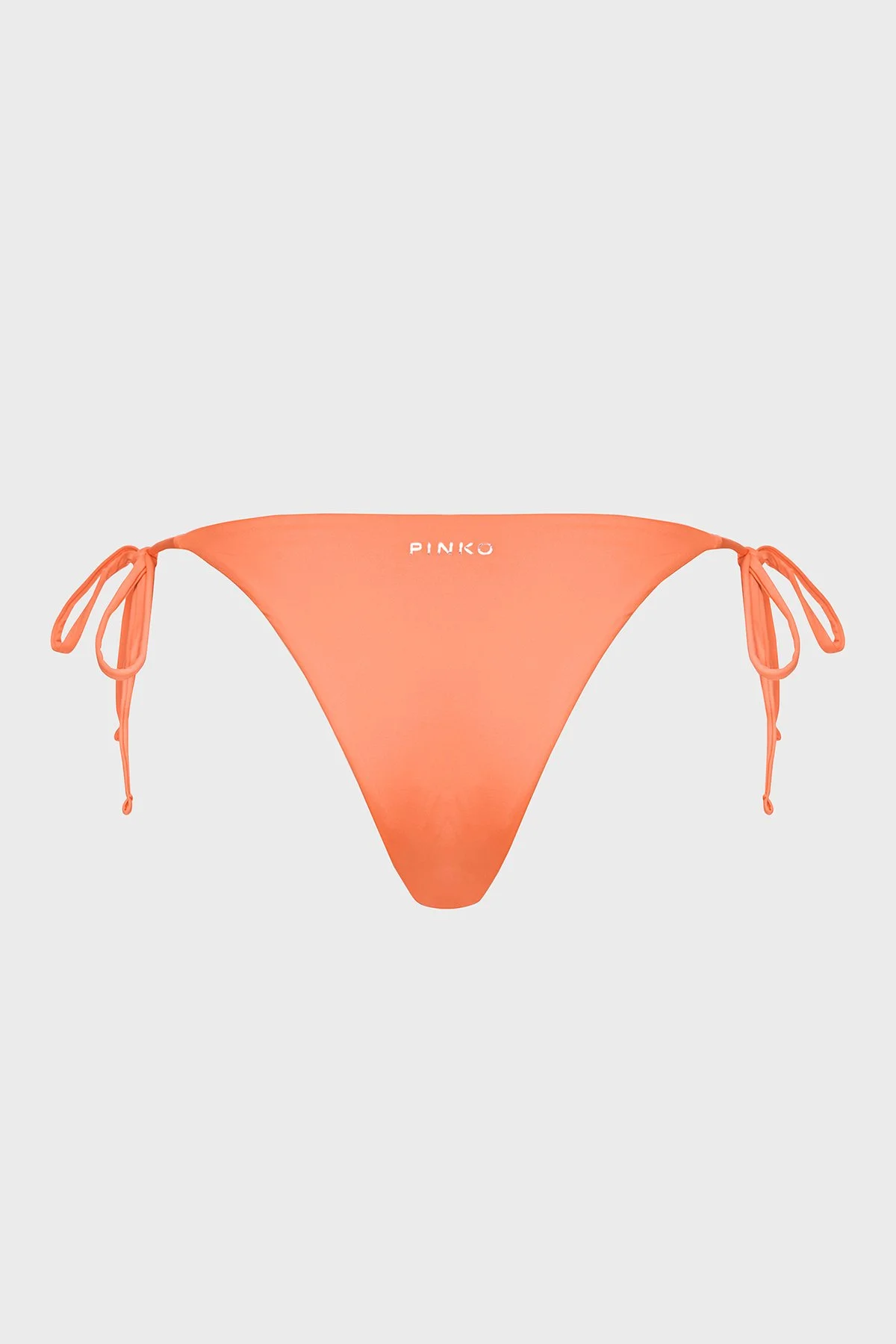Pinko Yanlardan Bağlamalı Streç Jarse Kadın Bikini Altı 101268 A1PM B02 TURUNCU - 2