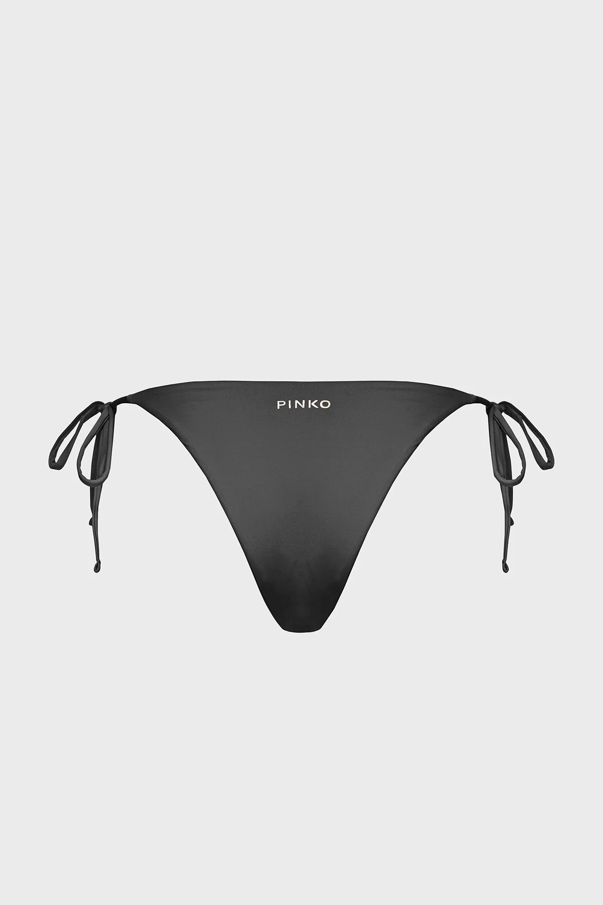Pinko Yanlardan Bağlamalı Streç Jarse Kadın Bikini Altı 101268 A1PM Z99 SİYAH - 2