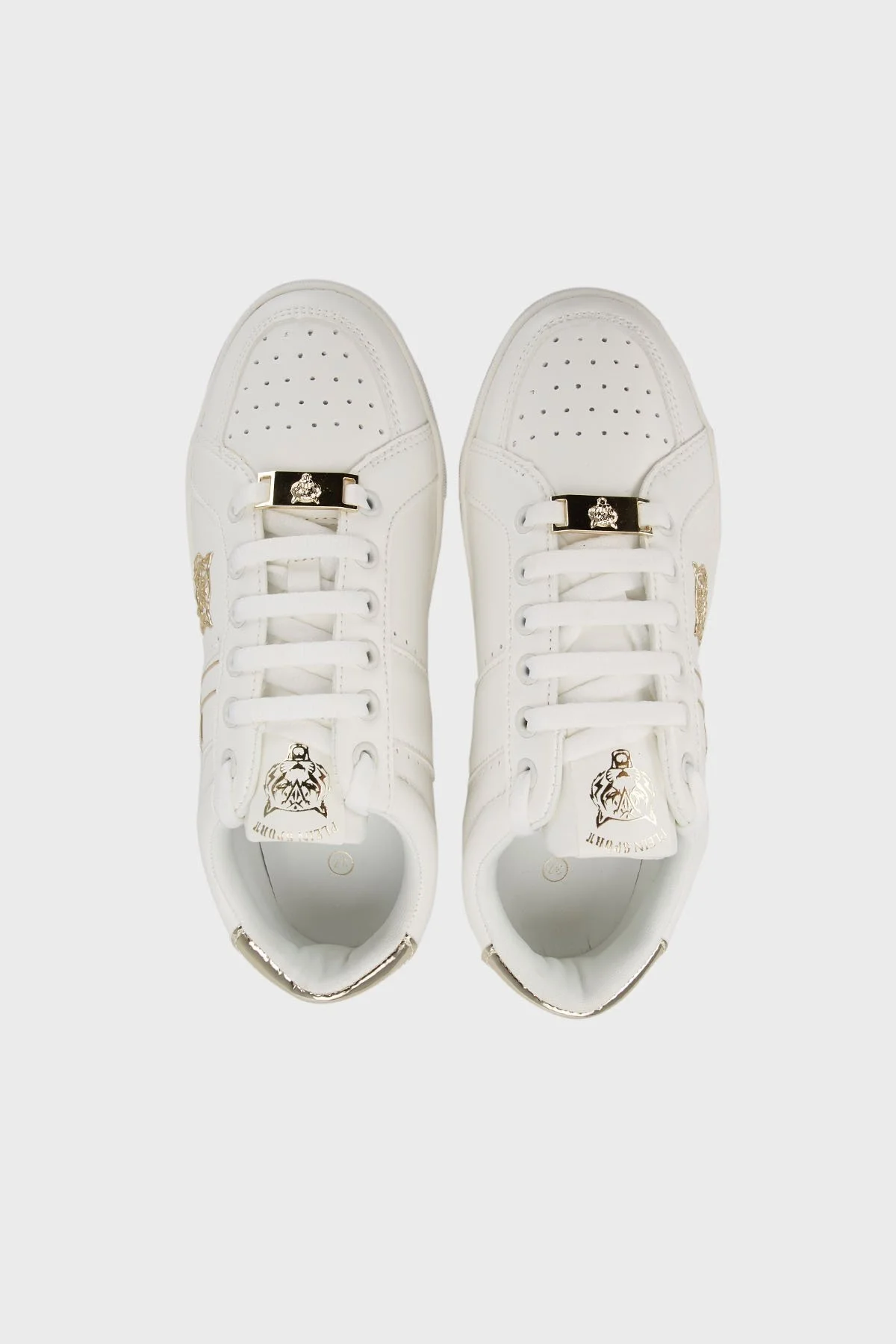 Plein Sport Deri Sneaker Bayan Ayakkabı DIPS93001 BEYAZ - 5