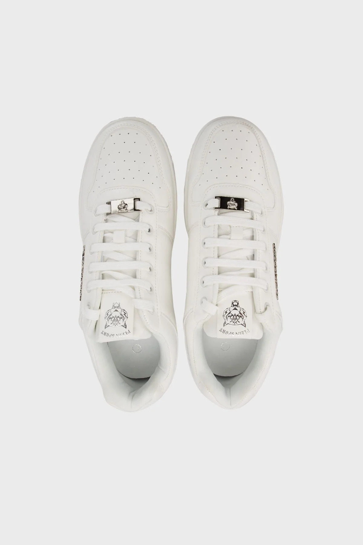 Plein Sport Deri Sneaker Erkek Ayakkabı SIPS99001 BEYAZ - 5