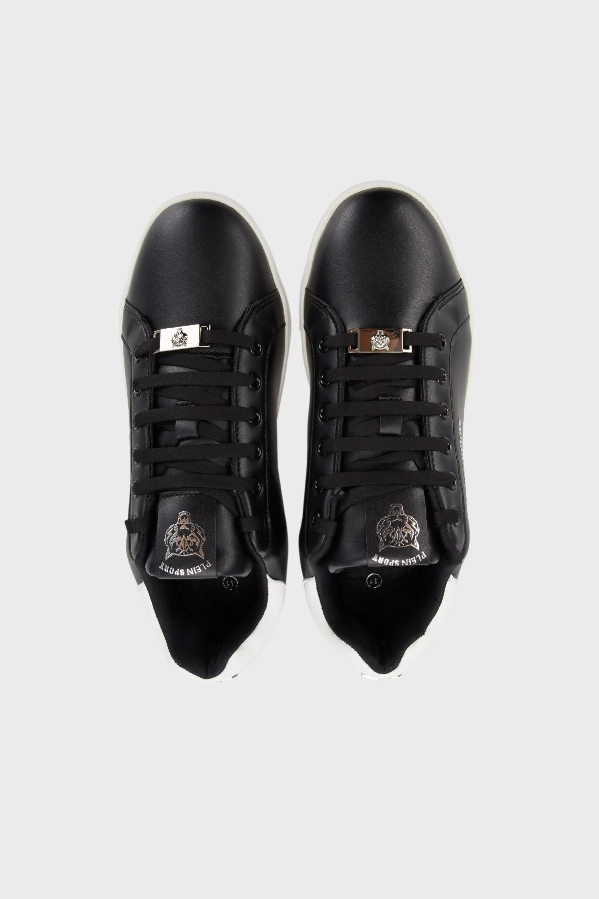 Plein Sport Logolu Deri Sneaker Erkek Ayakkabı SIPS9329 SİYAH - 5