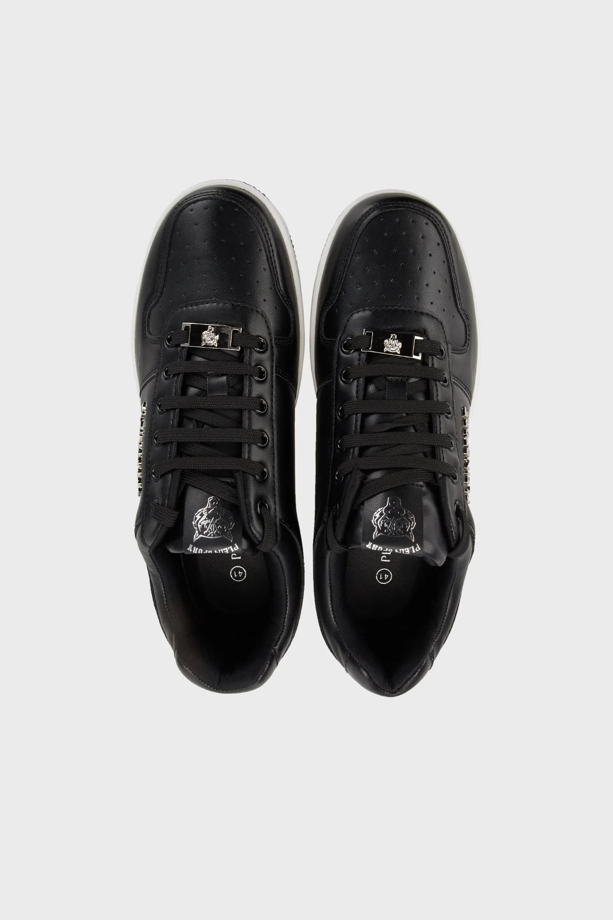 Plein Sport Logolu Sneaker Erkek Ayakkabı SIPS99099 SİYAH - 5