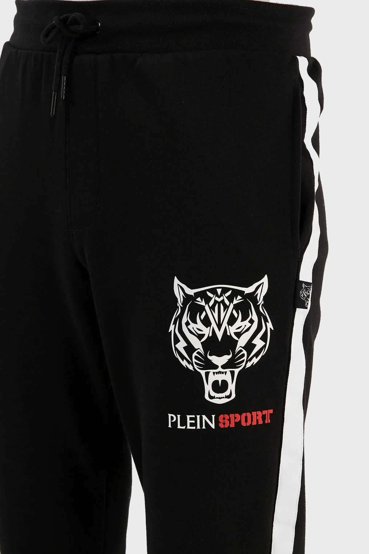 Plein Sport Pamuklu Regular Fit Jogger Spor Erkek Pantolon PFPS140398 SİYAH - 4