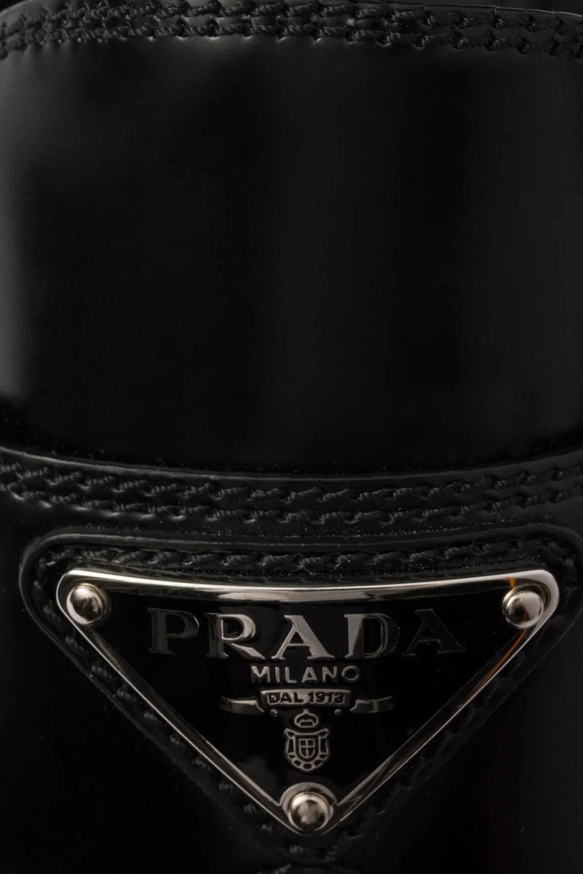 Prada Deri Loafer Erkek Ayakkabı 2DE1273ZPQ F0002 Siyah - 5
