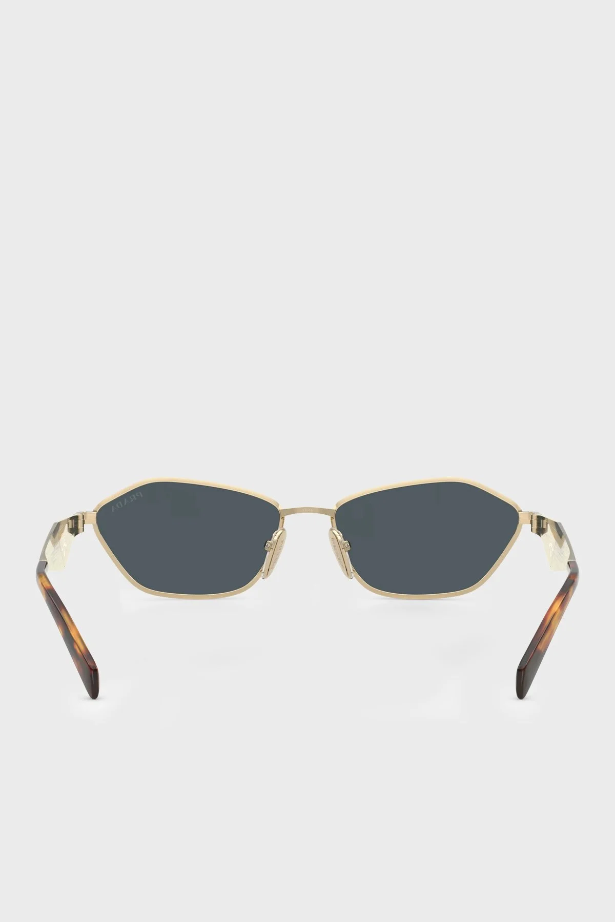Prada Geometrik Güneş Kadın Gözlük 0PRD50S ZVN70B 57 Altın - 3