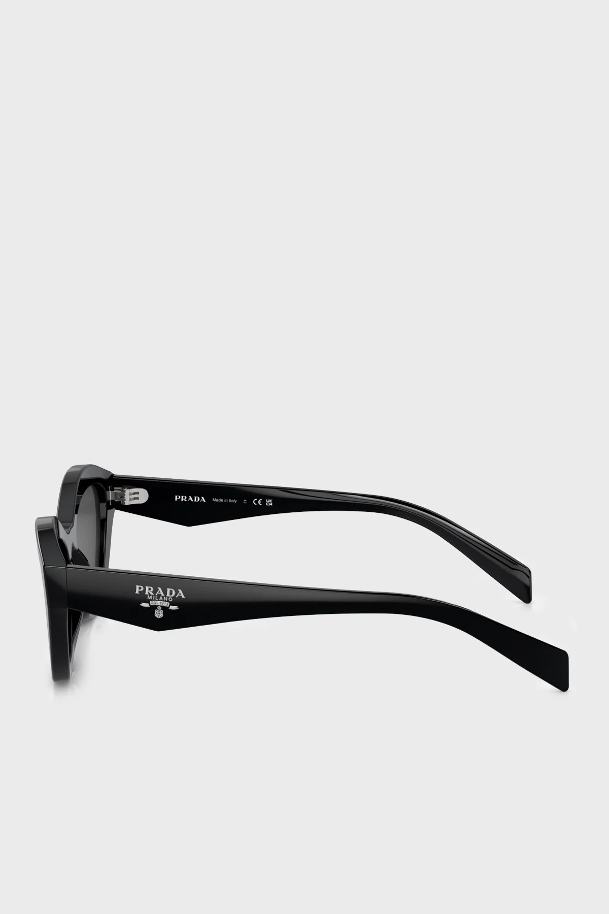 Prada Logolu Güneş Bayan Gözlük 0PR A02S 16K08Z 52 siyah - 2