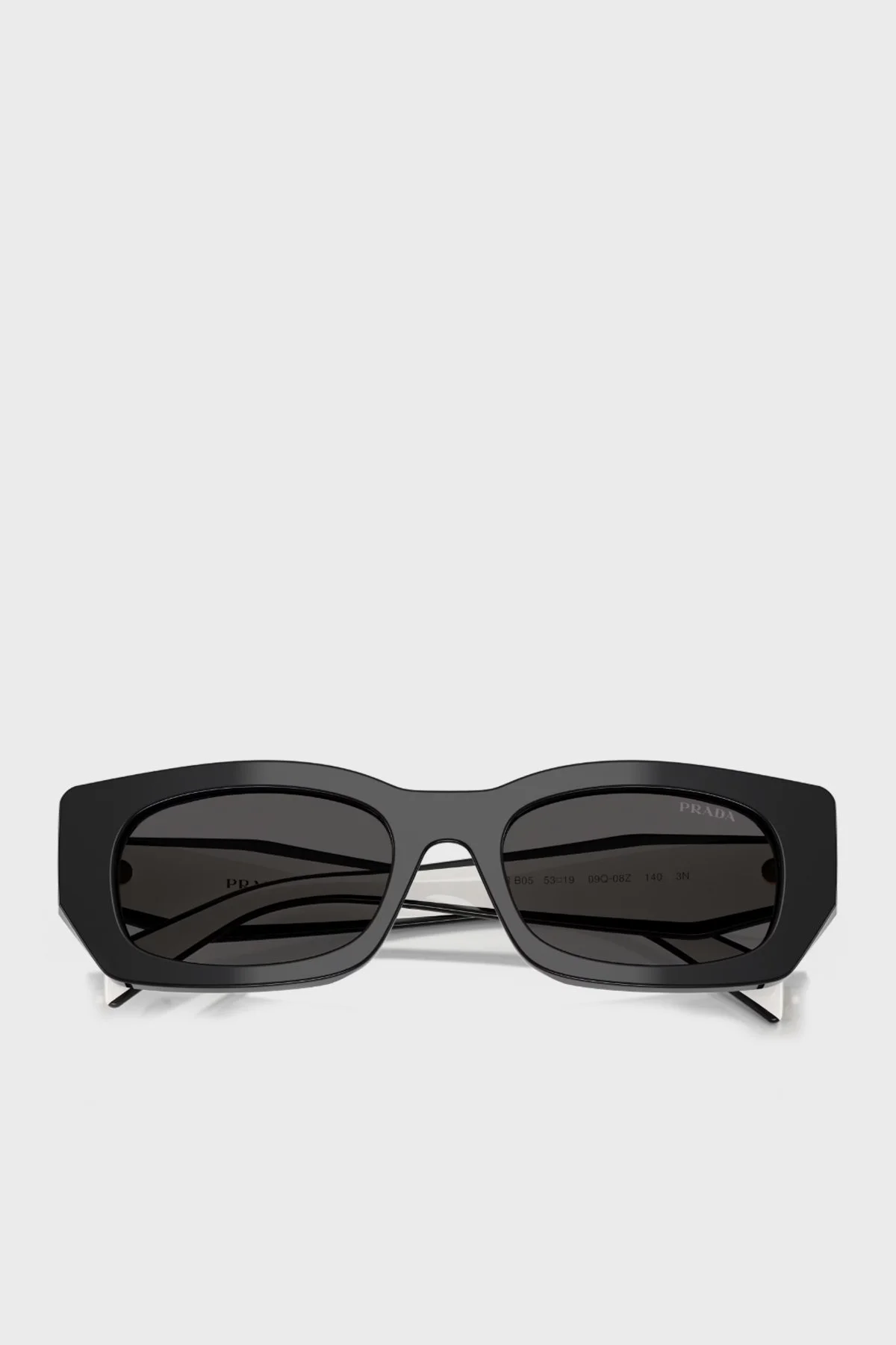 Prada Logolu Güneş Bayan Gözlük 0PR B05S 09Q08Z 53 Siyah - 4