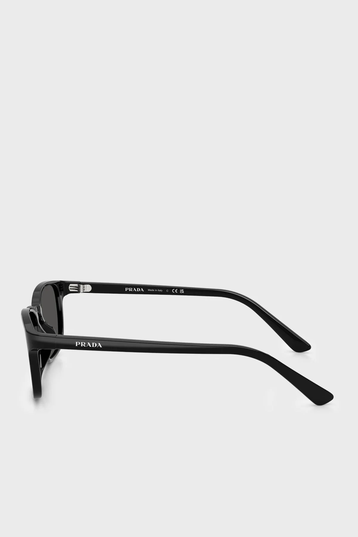 Prada Logolu Güneş Erkek Gözlük 0PR D13SU 16K08Z 52 Siyah - 2