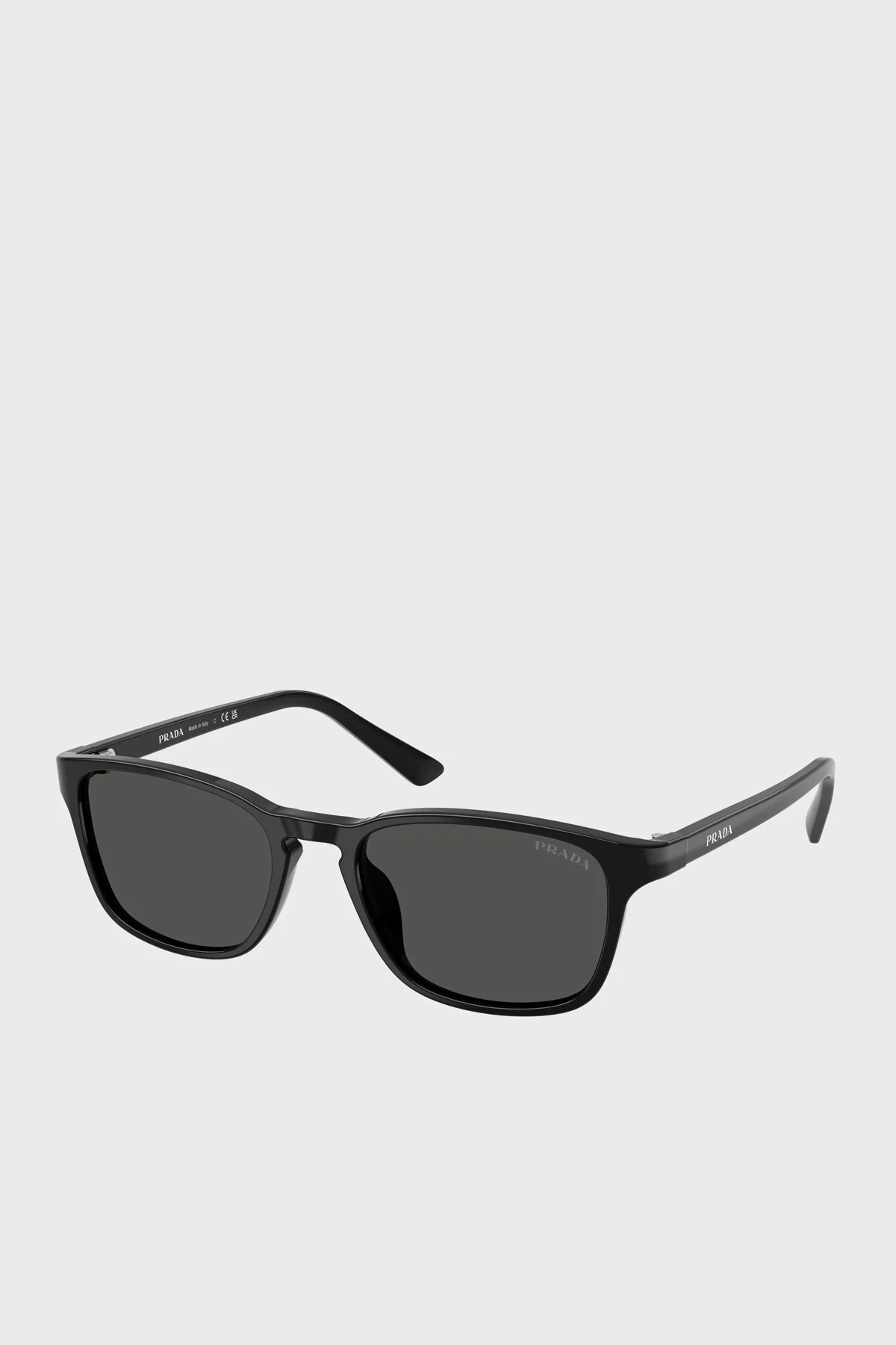 Prada Logolu Güneş Erkek Gözlük 0PR D13SU 16K08Z 52 Siyah - 1