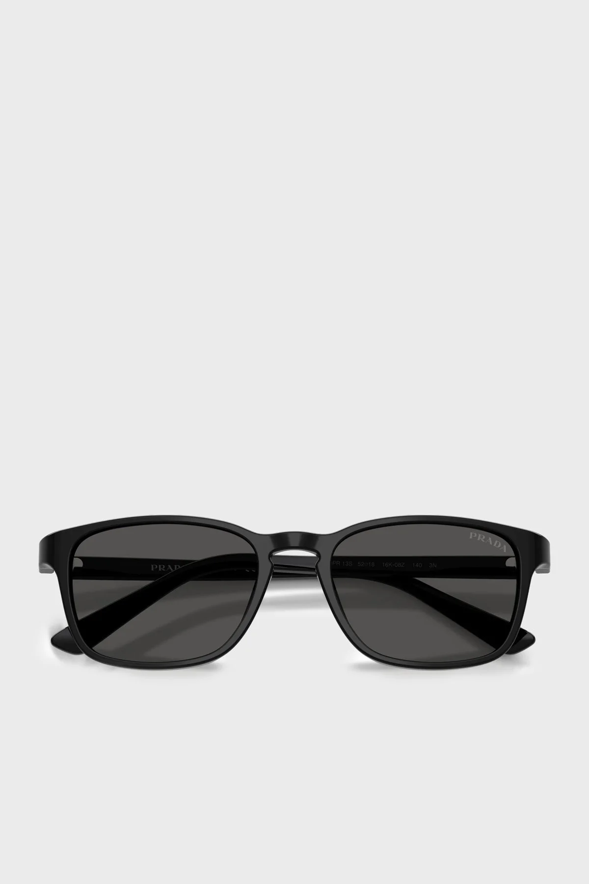 Prada Logolu Güneş Erkek Gözlük 0PR D13SU 16K08Z 52 Siyah - 5