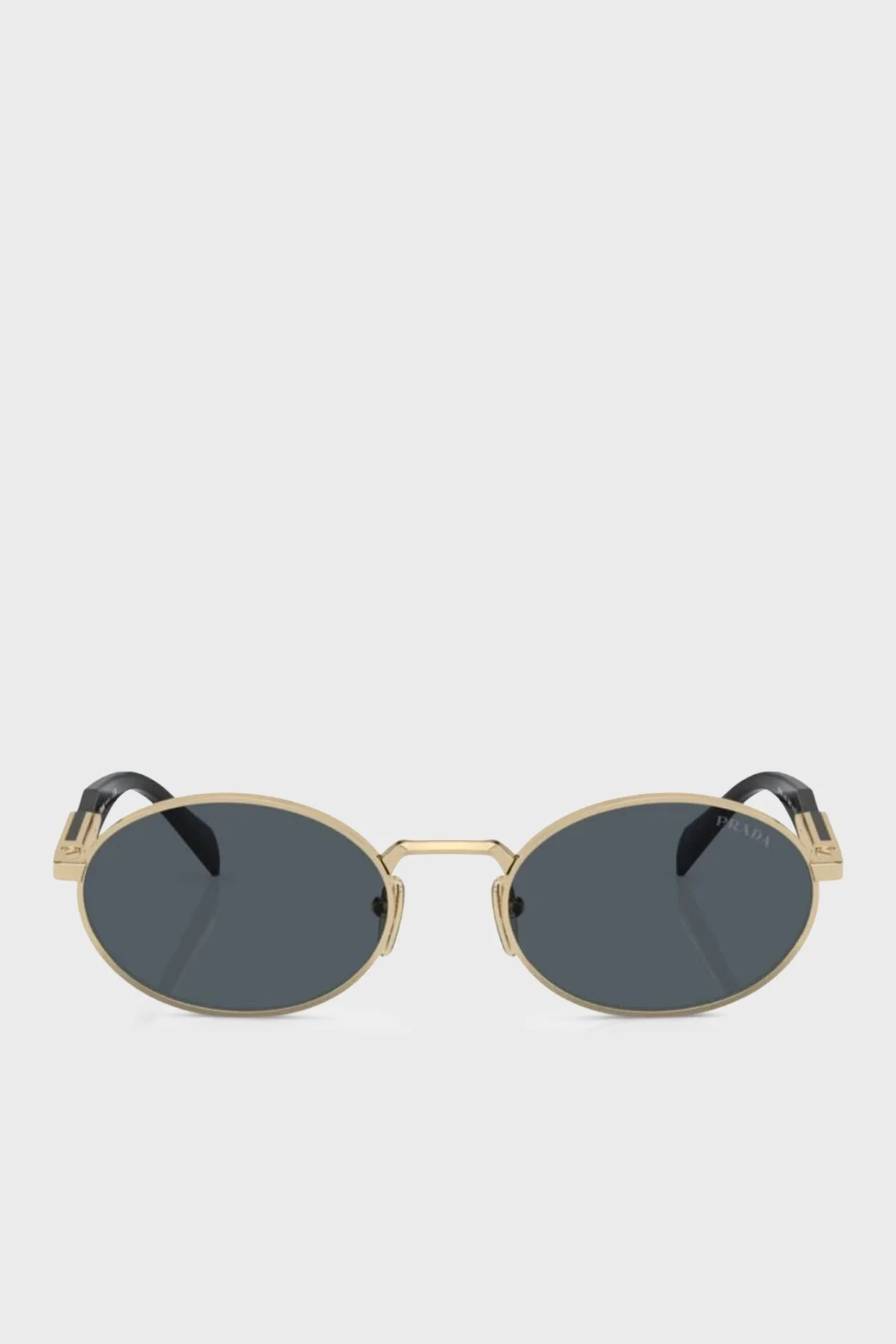 Prada Oval Güneş Bayan Gözlük 0PR 65ZS ZVN09T 55 altın - 3