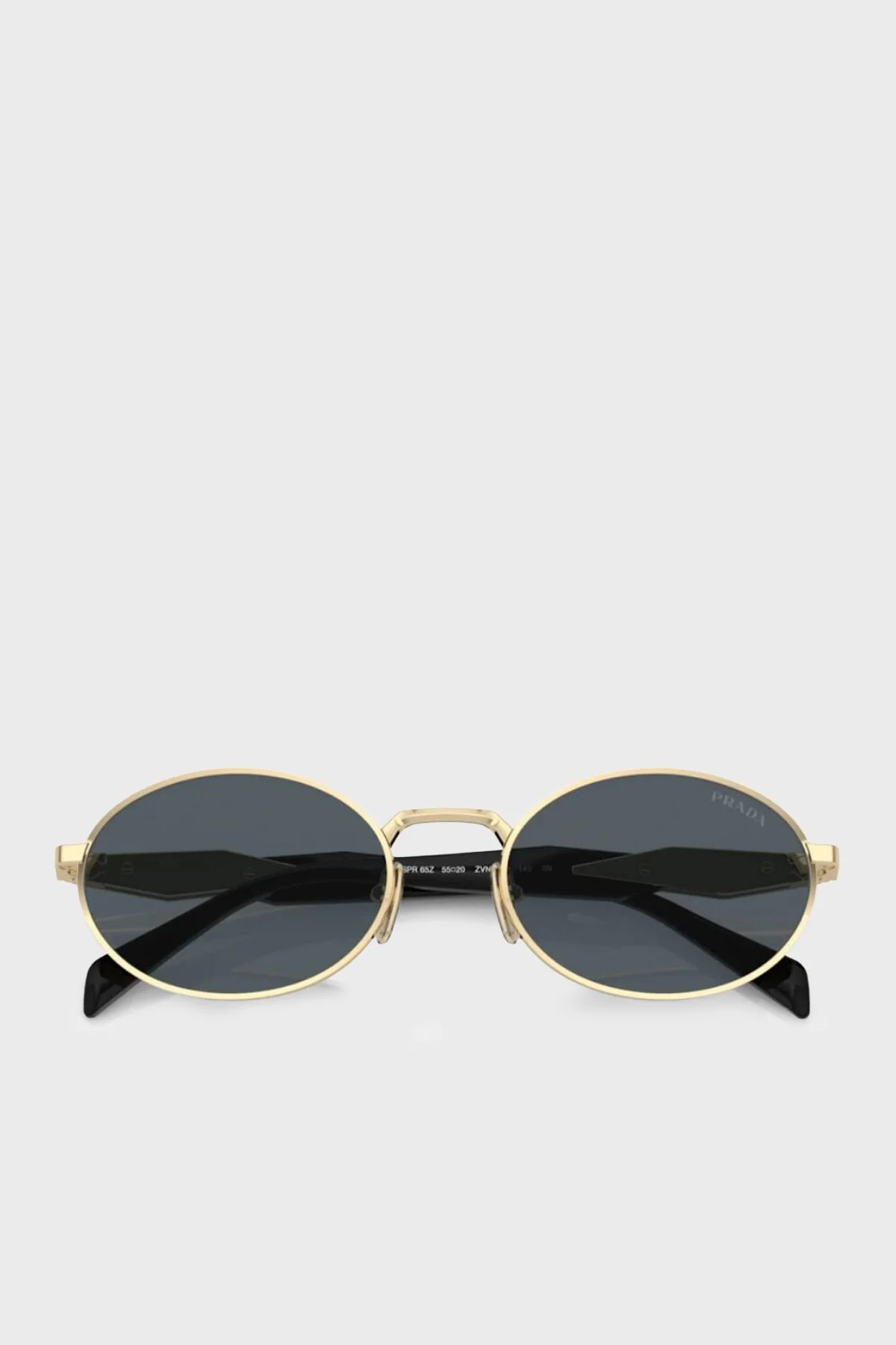 Prada Oval Güneş Kadın Gözlük 0PR 65ZS ZVN09T 55 altın - 5