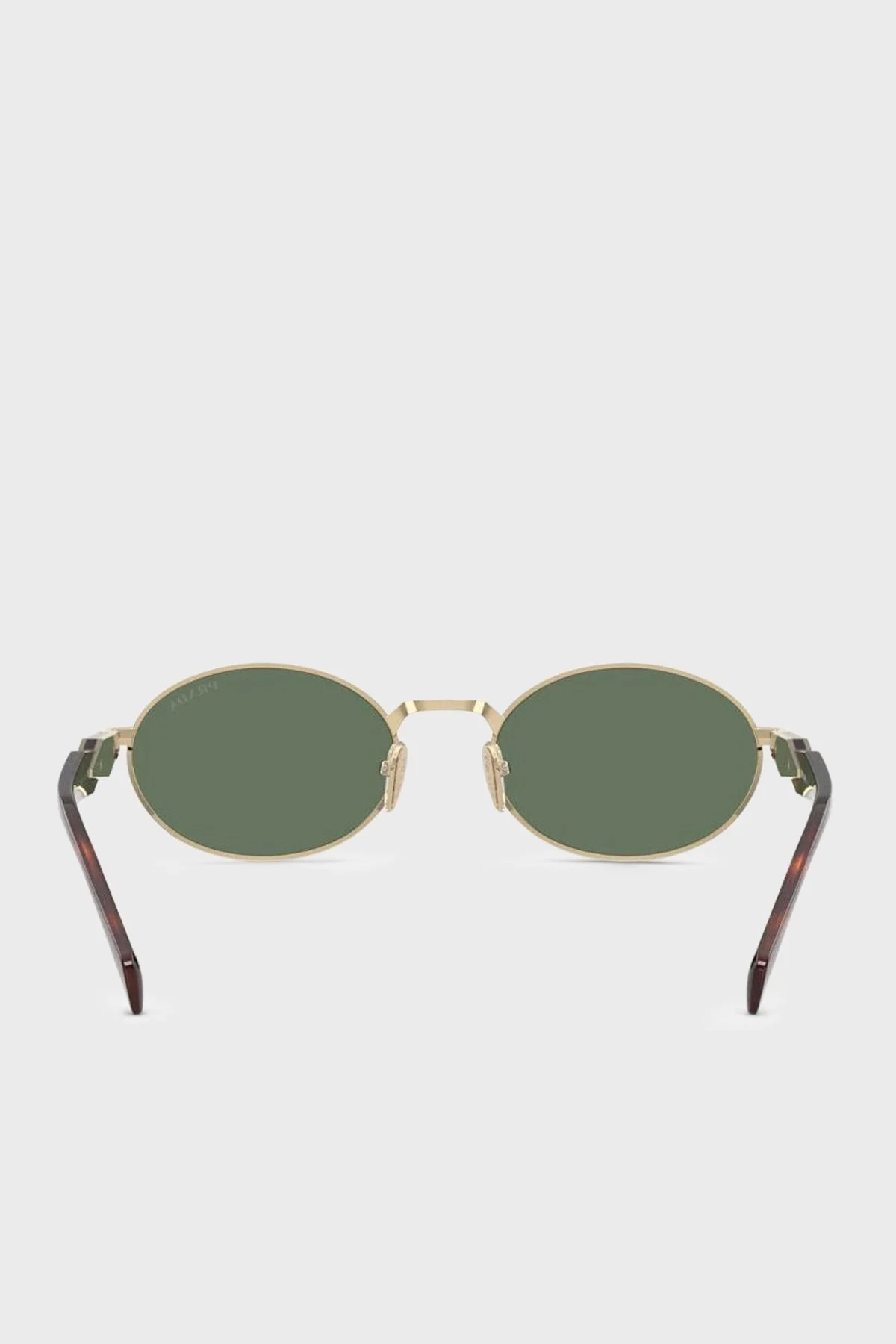 Prada Oval Güneş Kadın Gözlük 0PR 65ZS ZVN70L 55 ALTIN - 3