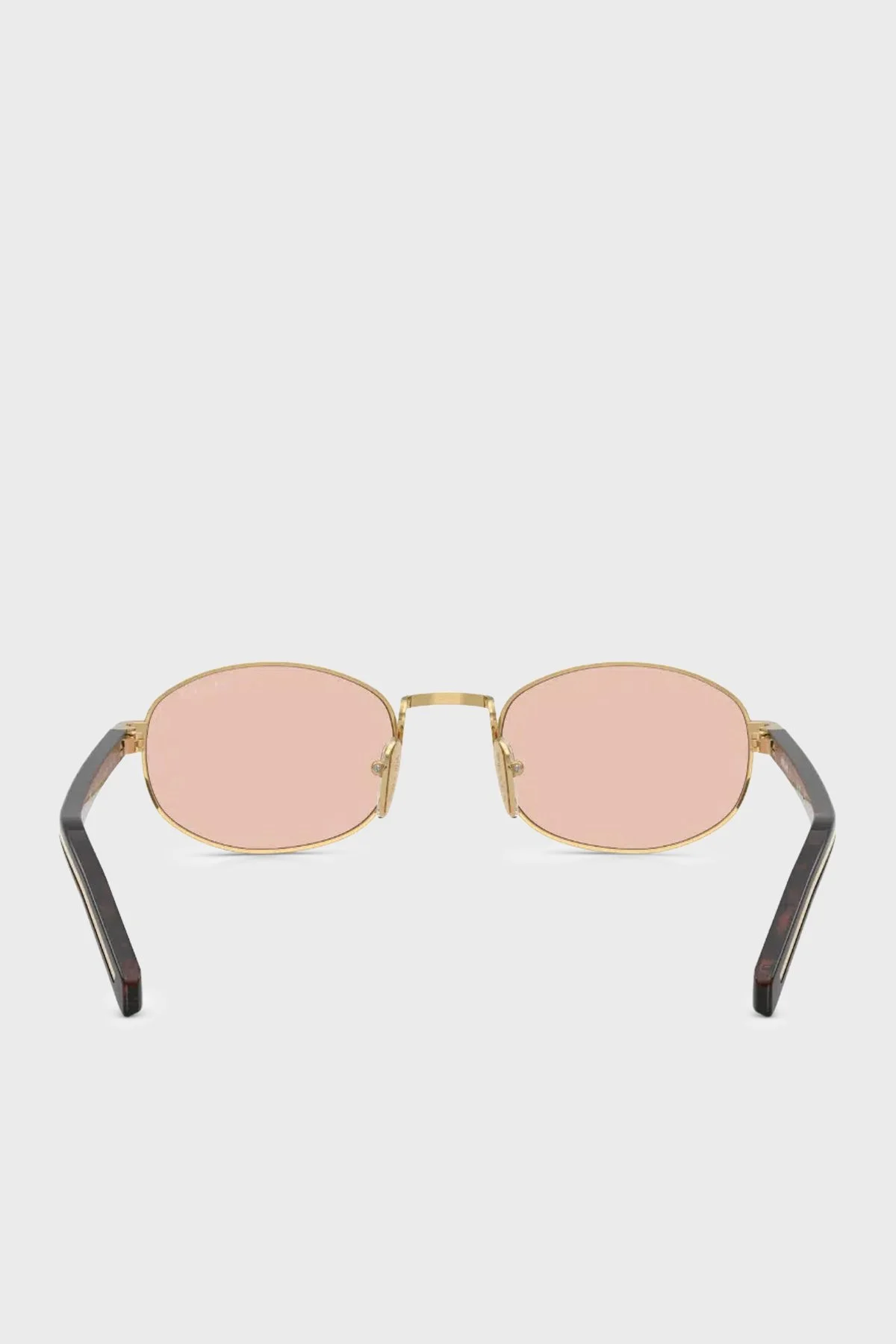 Prada Oval Güneş Kadın Gözlük 0PRB53S 5AK50V 52 Altın - 3