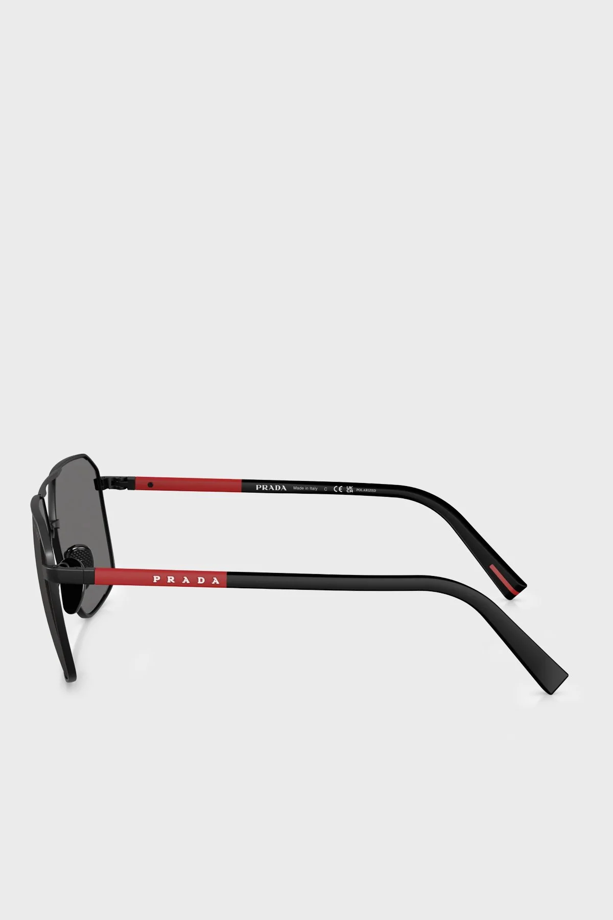 Prada Sport Logolu Güneş Erkek Gözlük 0PS A50S 1BO02G 60 Siyah - 3